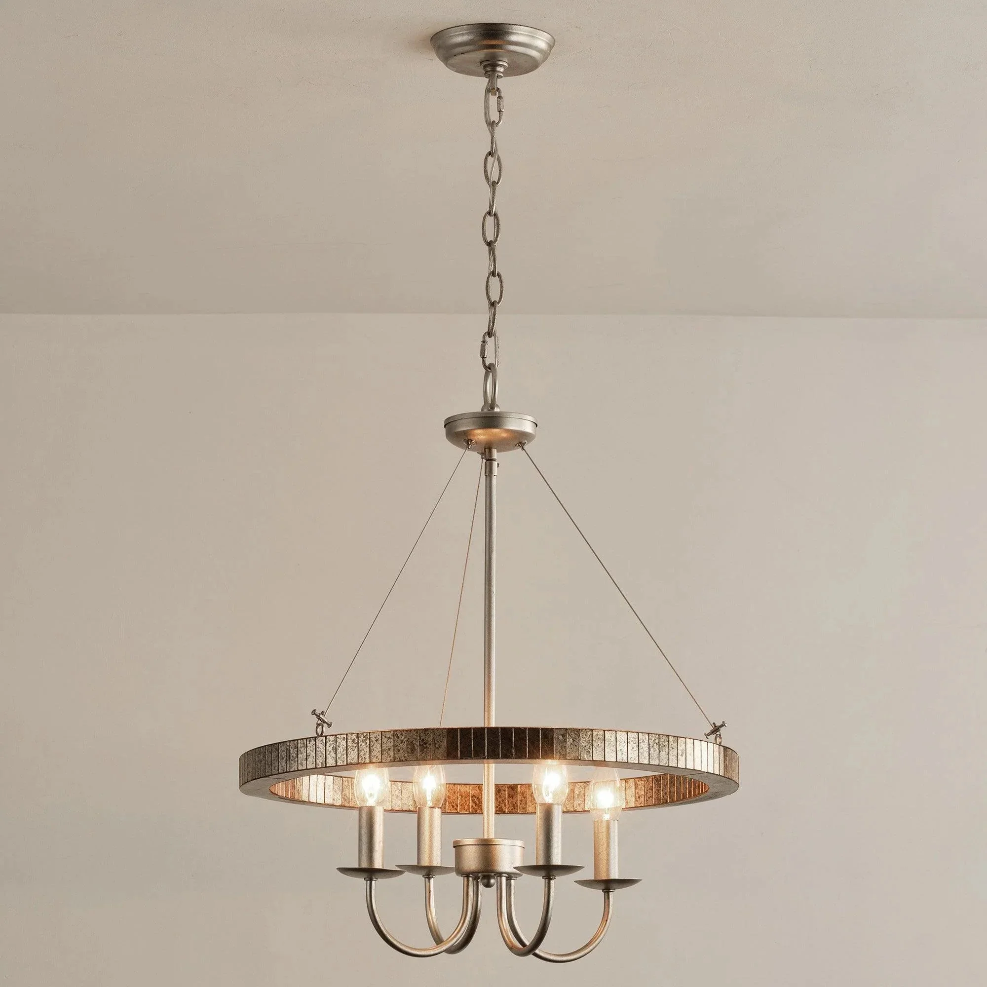 Parrot Uncle 4-Light Iron Modern Island Pendant Lighting with Acrylic Lens (ACC-BBW9592-4) - Image 8