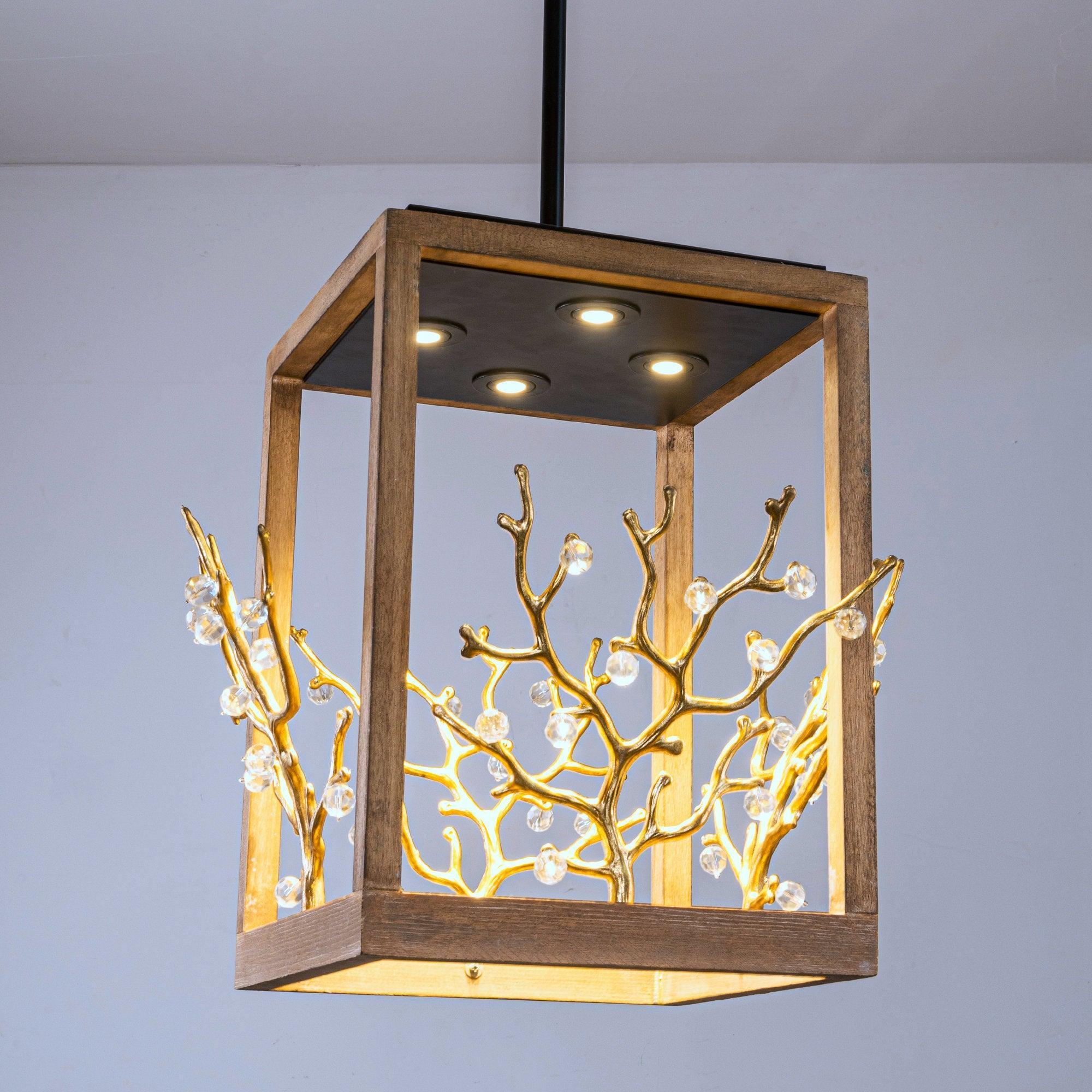 Parrot Uncle 4-Light Modern Branches Island Pendant Lighting (BBW9699-4) - Image 6