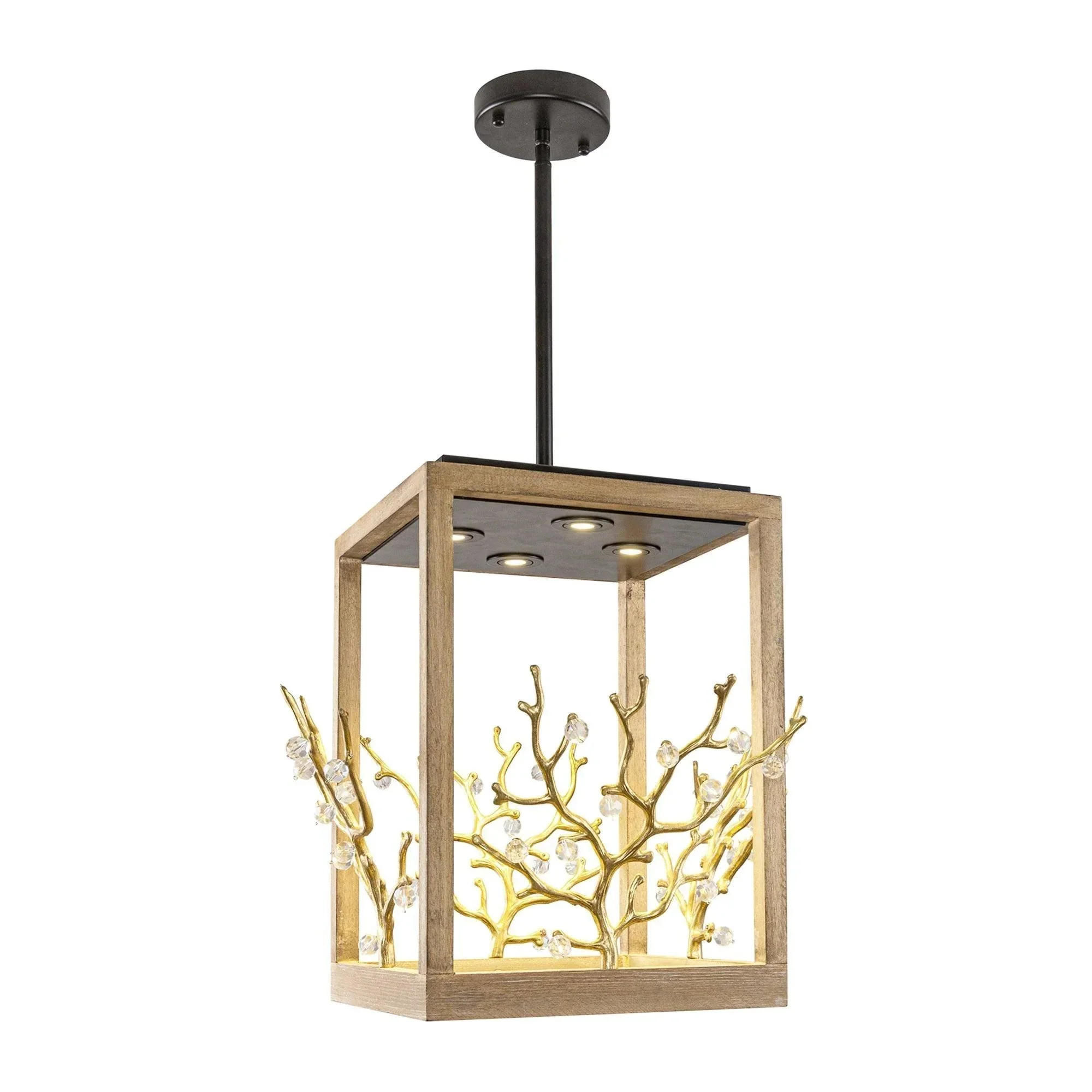 Parrot Uncle 4-Light Modern Branches Island Pendant Lighting (BBW9699-4) - Image 8