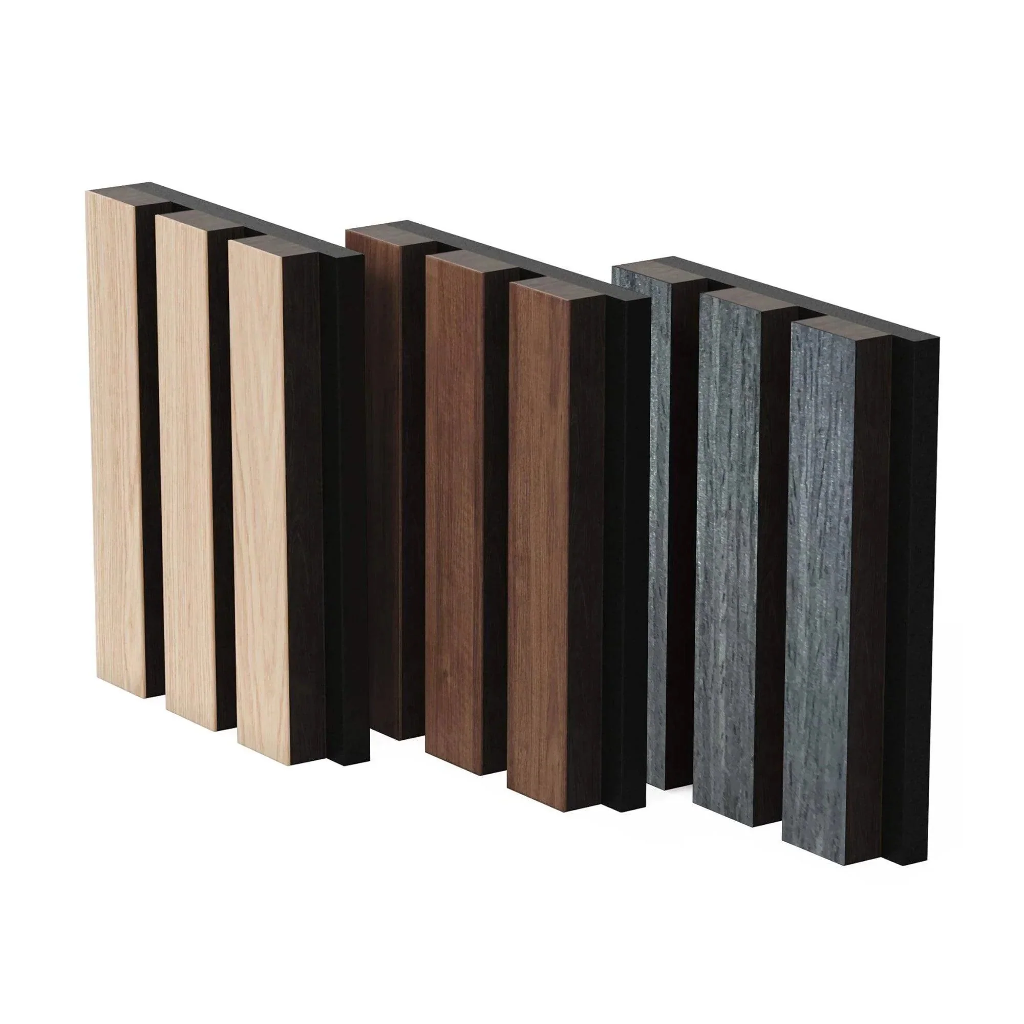 Parrot Uncle 4-Piece Pack Veneer Sound Acoustic Wood Wall Panels - Image 15