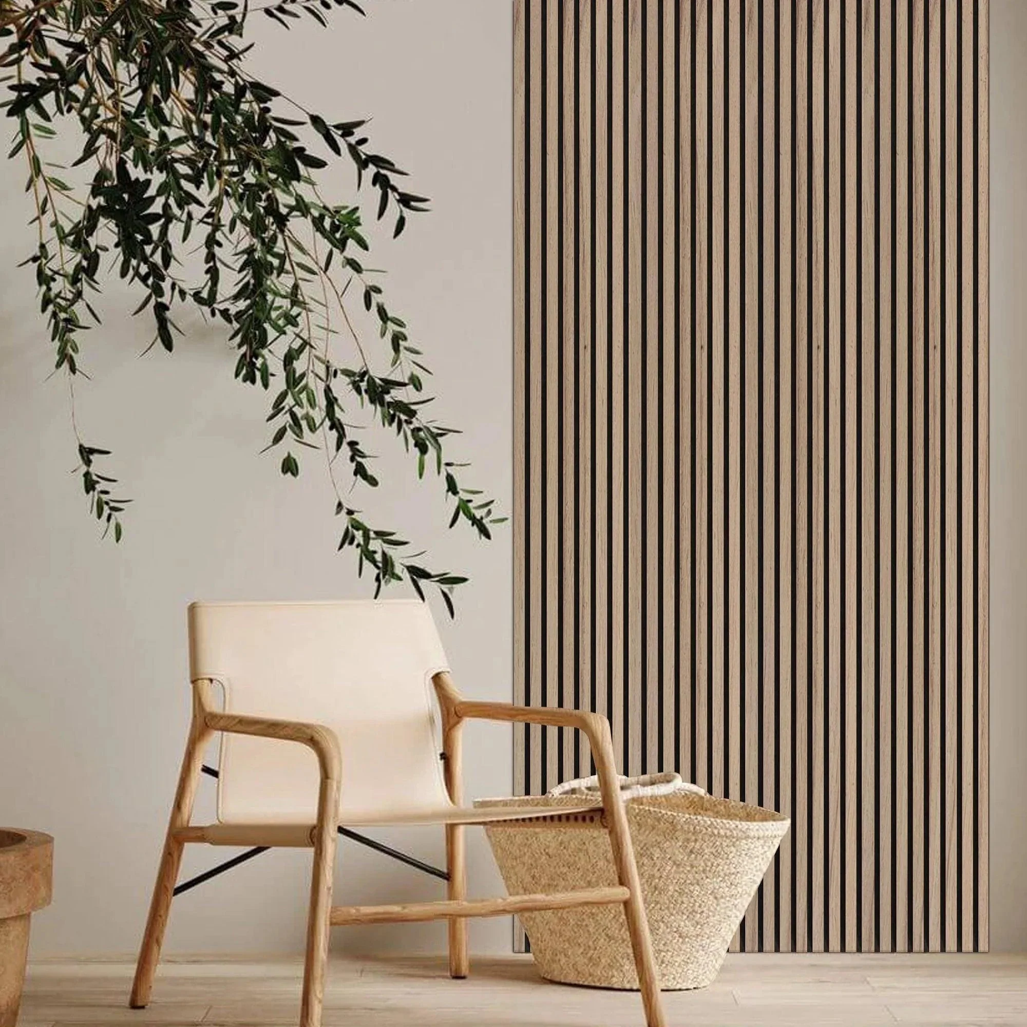 Parrot Uncle 4-Piece Pack Veneer Sound Acoustic Wood Wall Panels - Image 4