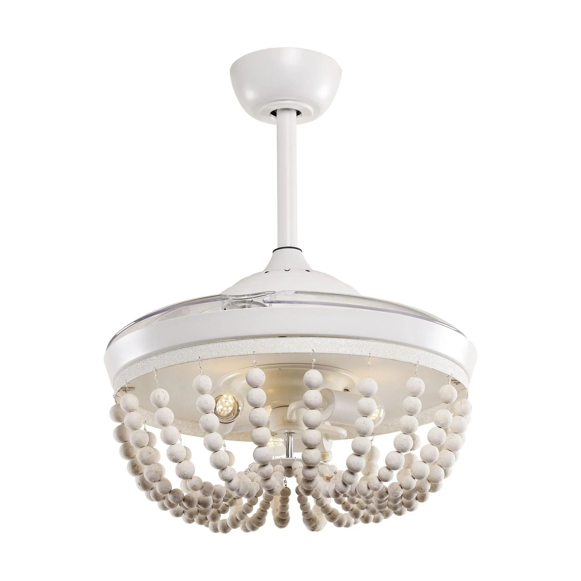 Parrot Uncle 42-Inch Huang Farmhouse Wooden Beads Ceiling Fan with Lighting (F4712Q110V) - Image 10