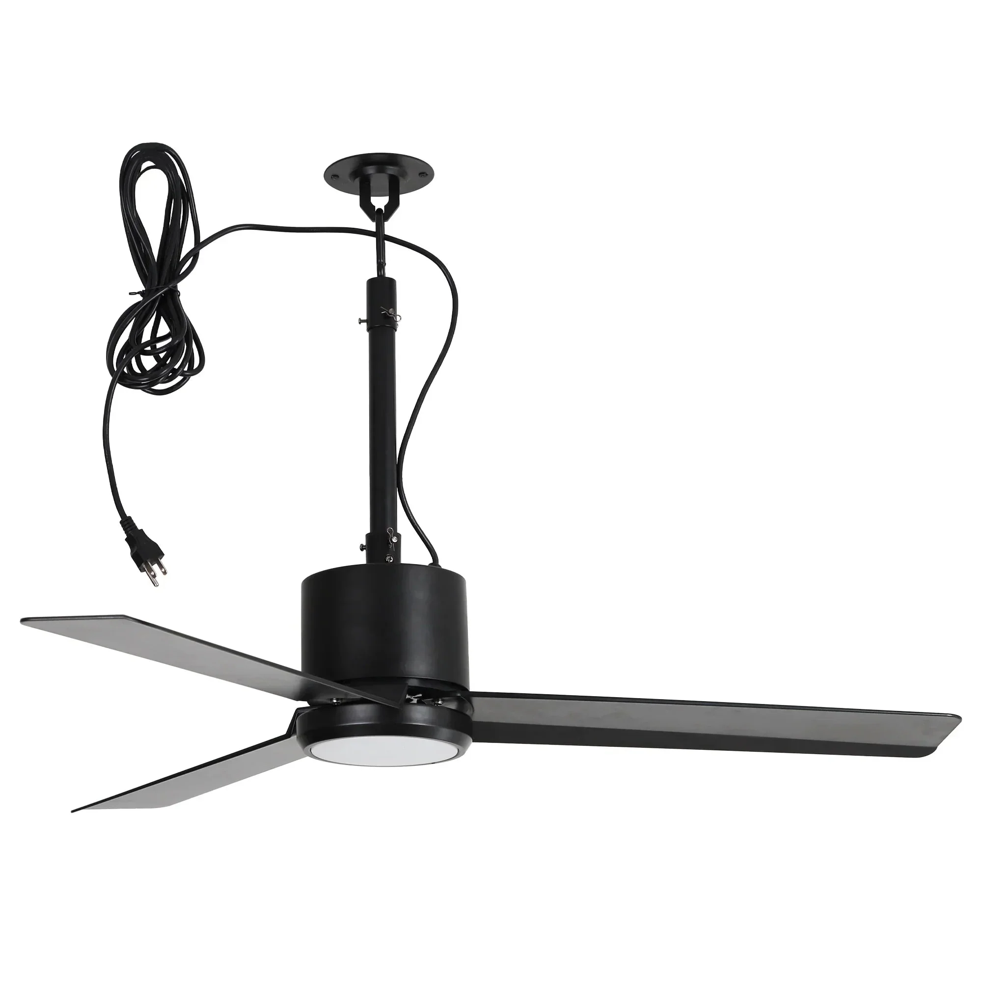 Parrot Uncle 42-Inch Rhine Indoor/Wet Outdoor IP65 Black Anywhere Waterproof Ceiling Fan with LED Light and Convenient Hanging Hook (F5001BK) - Image 19