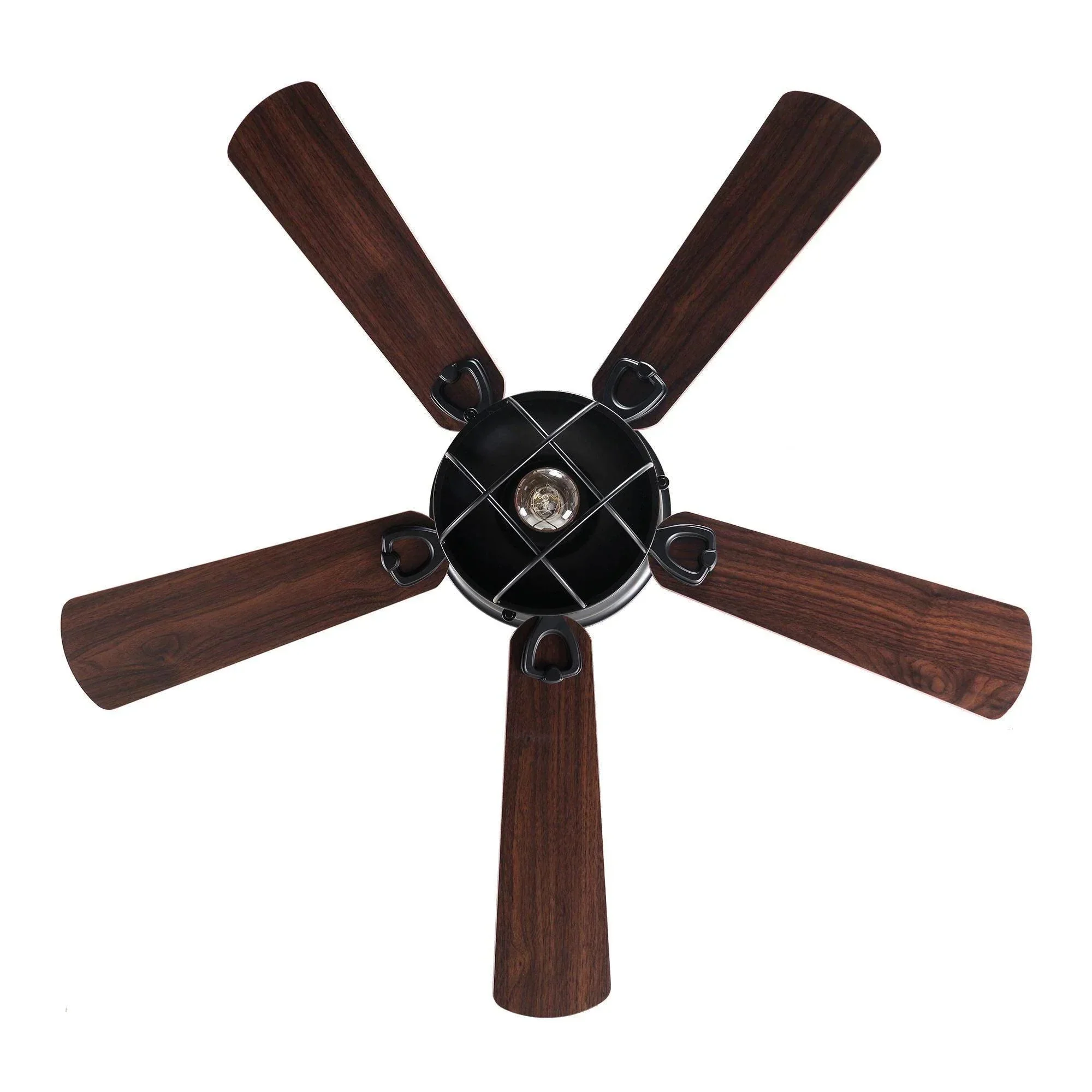 Parrot Uncle 42-Inch Traditional Flush Mount Reversible Ceiling Fan with Lighting and Remote Control (F6232QQ110V) - Image 10