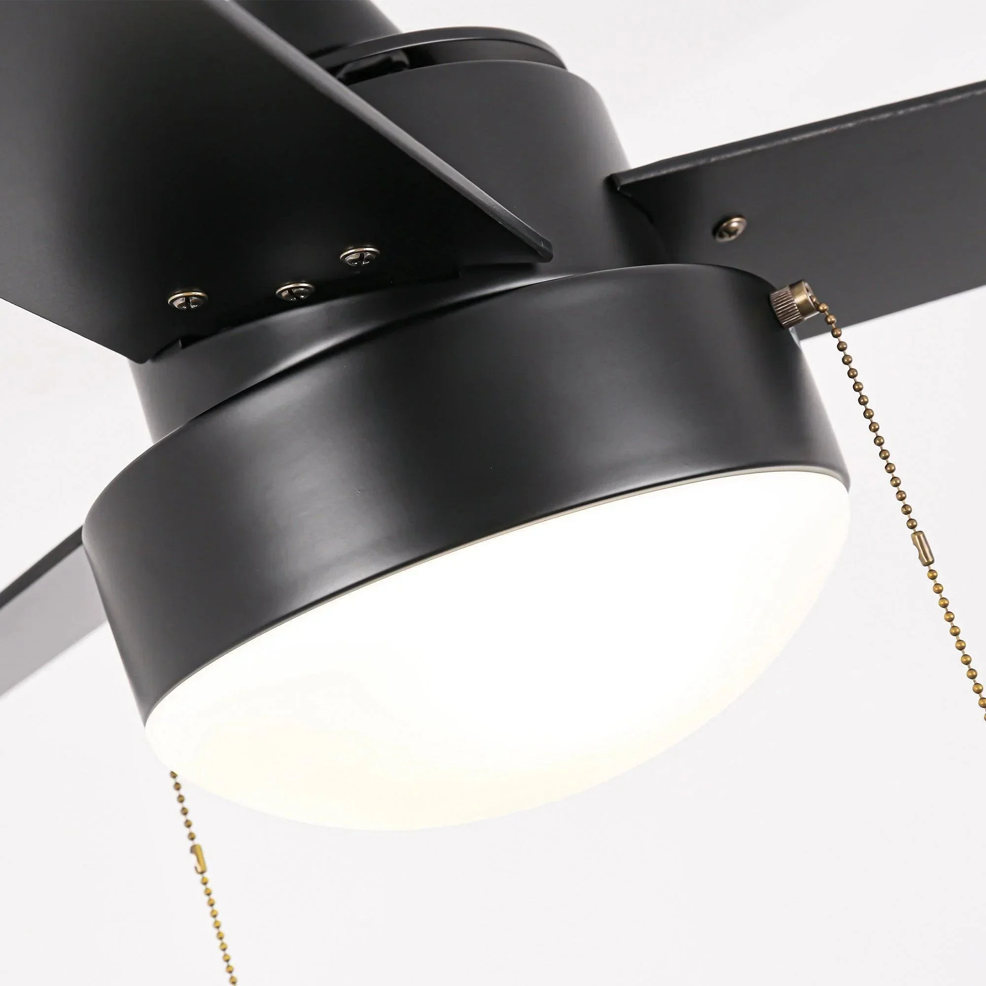 Parrot Uncle 42-Inch Vaczon 3 Blades Traditional Ceiling Fan with Pull Chain (VZA01B101A) - Image 3