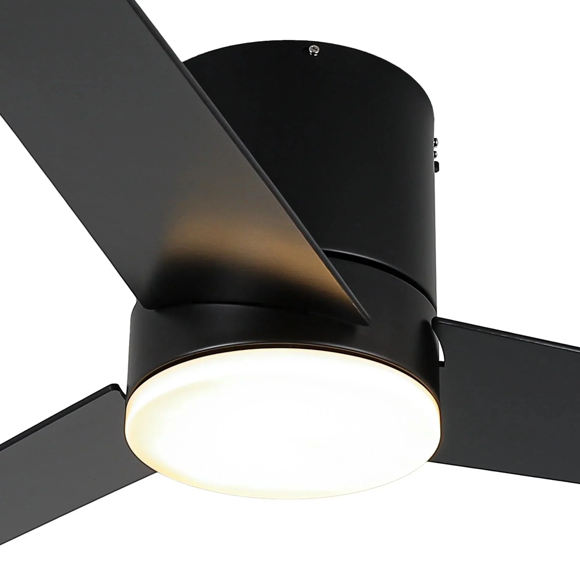Parrot Uncle 48-Inch Flush Mount Ceiling Fan 3 Blades with LED Lighting and Remote Control - Image 3