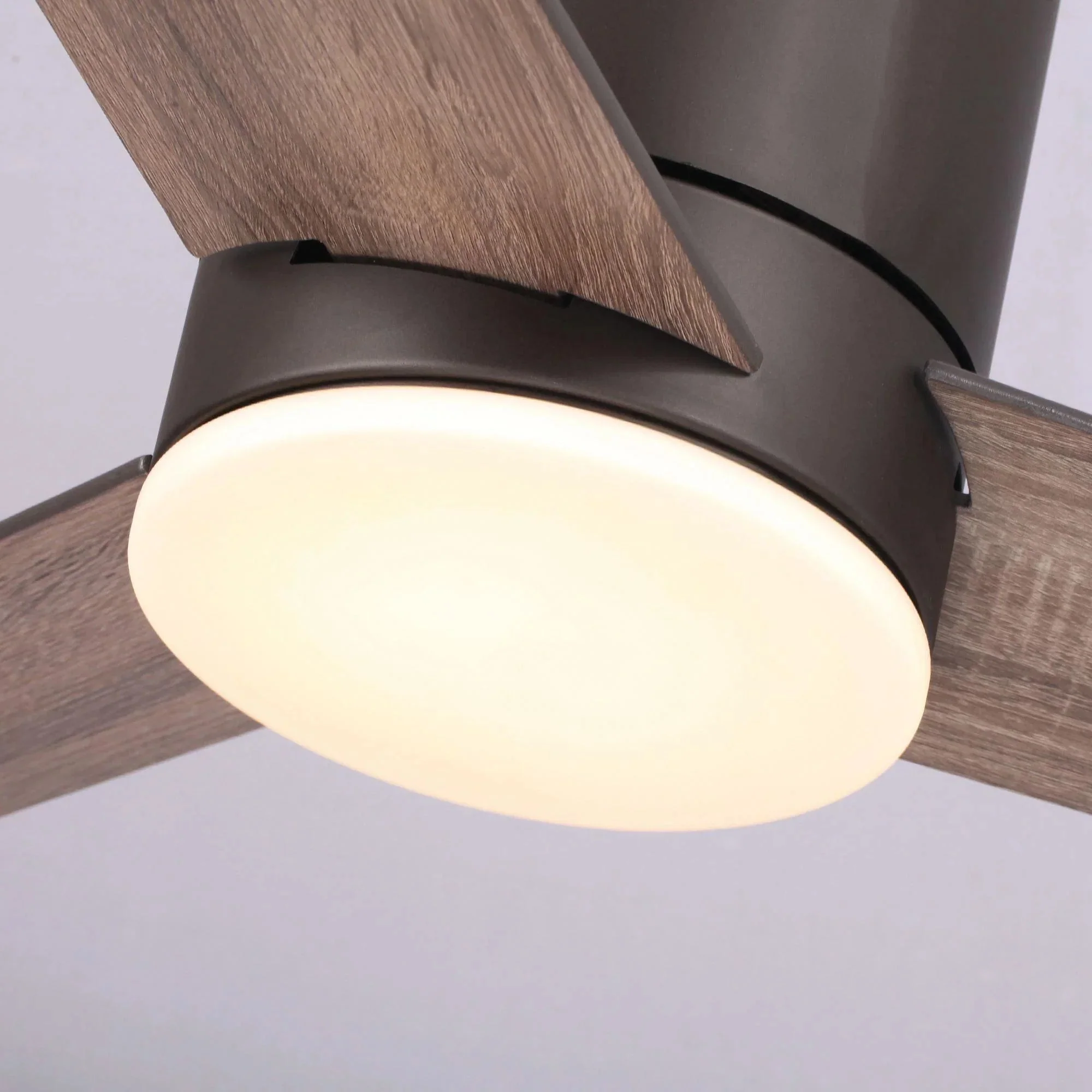 Parrot Uncle 48-Inch Kielah Farmhouse Flush Mount Reversible Ceiling Fan with Lighting and Remote Control - Image 13