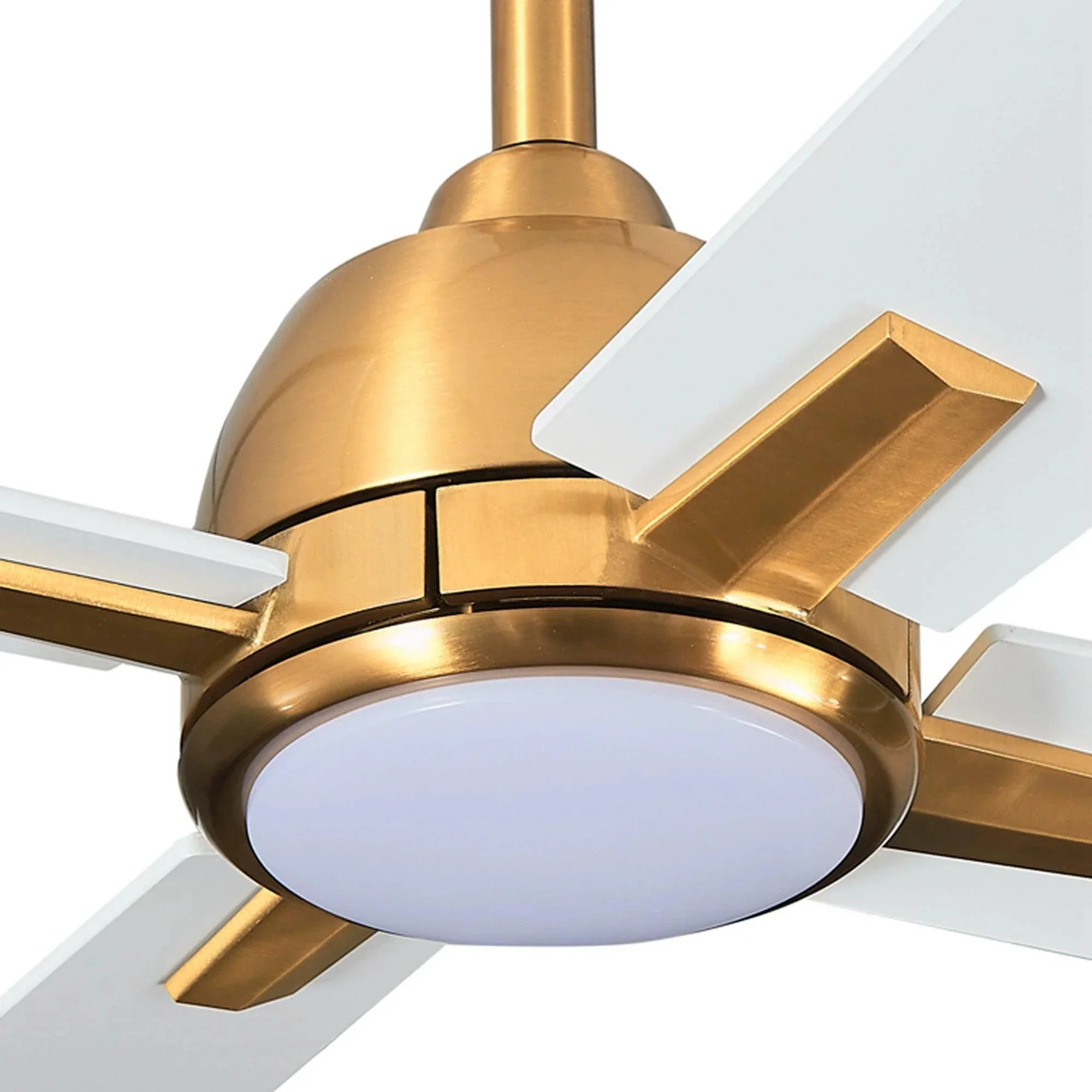 Parrot Uncle 48-Inch Linden DC Motor Downrod Mount Reversible Ceiling Fan with Lighting and Remote Control - Image 3
