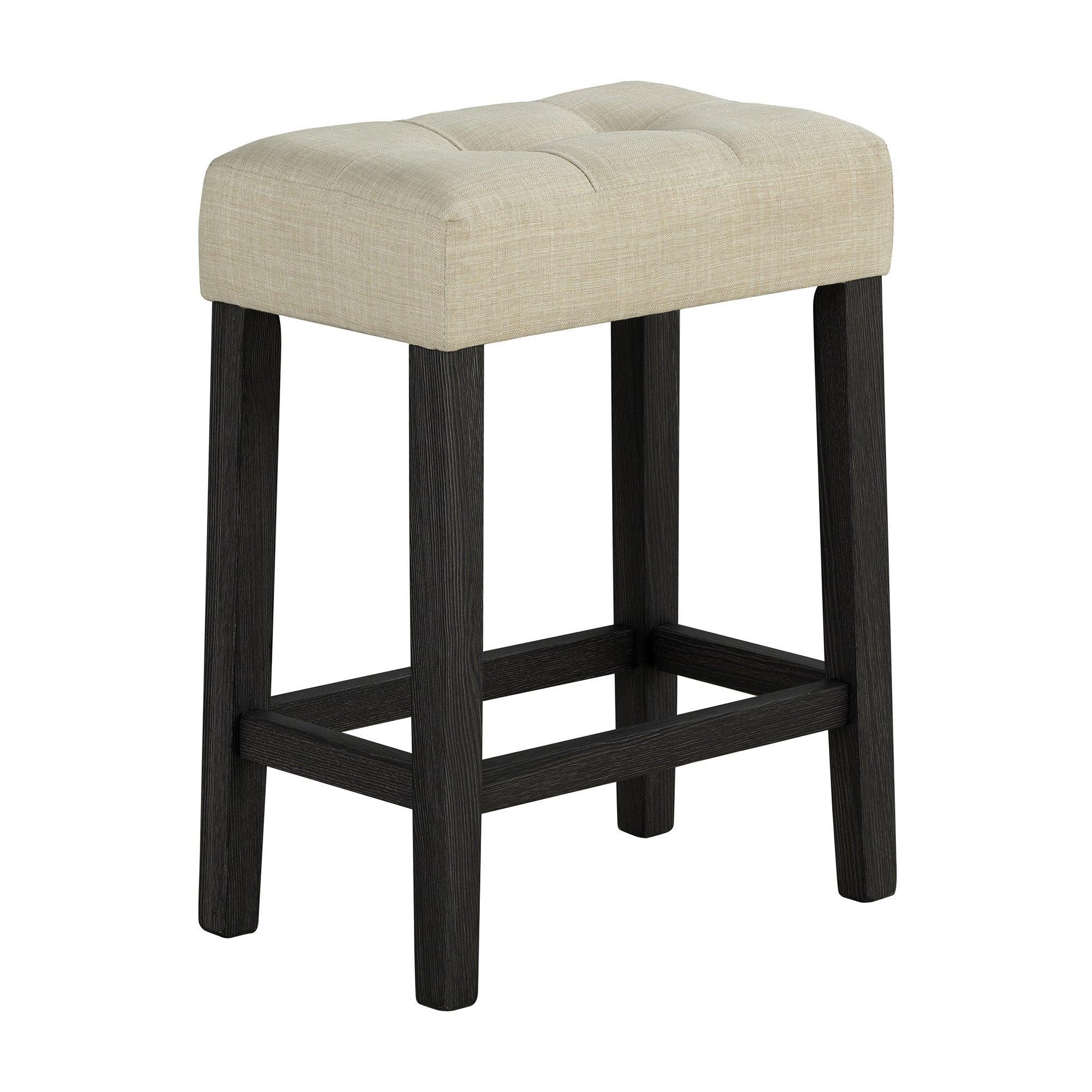 Parrot Uncle 48-Inch Modern Breakfast 1 Dining Table Set with 2 Stools for Apartment, Travertine Table Top (SL3402BK-PT-3PK-PU) - Image 12