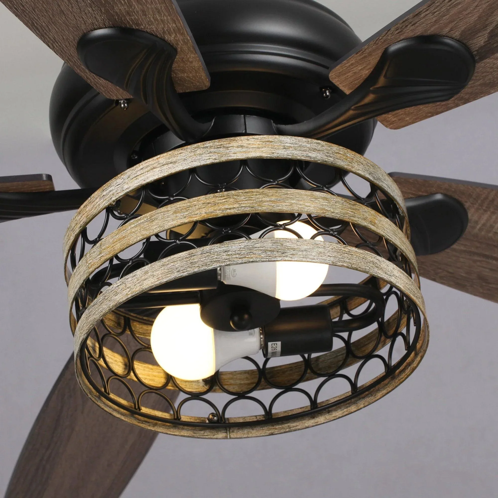 Parrot Uncle 52-Inch Alward Smart Fan with Light Kit (F6319-SMART) - Image 12