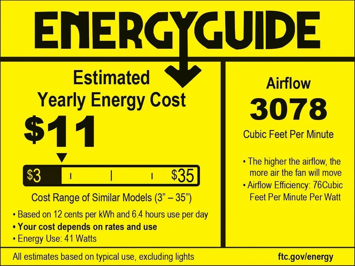 Parrot Uncle 52-Inch Alward Smart Fan with Light Kit (F6319-SMART) - Image 14