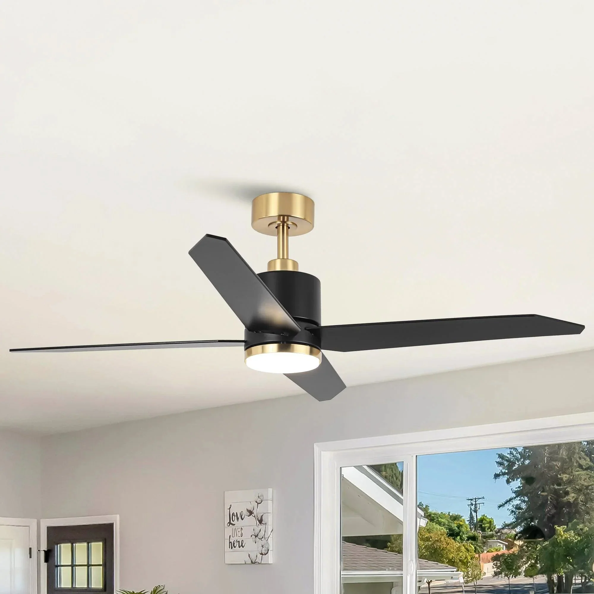 Parrot Uncle 52-Inch Ashby Industrial DC Motor Ceiling Fan with LED Lighting and Remote Control - Image 15