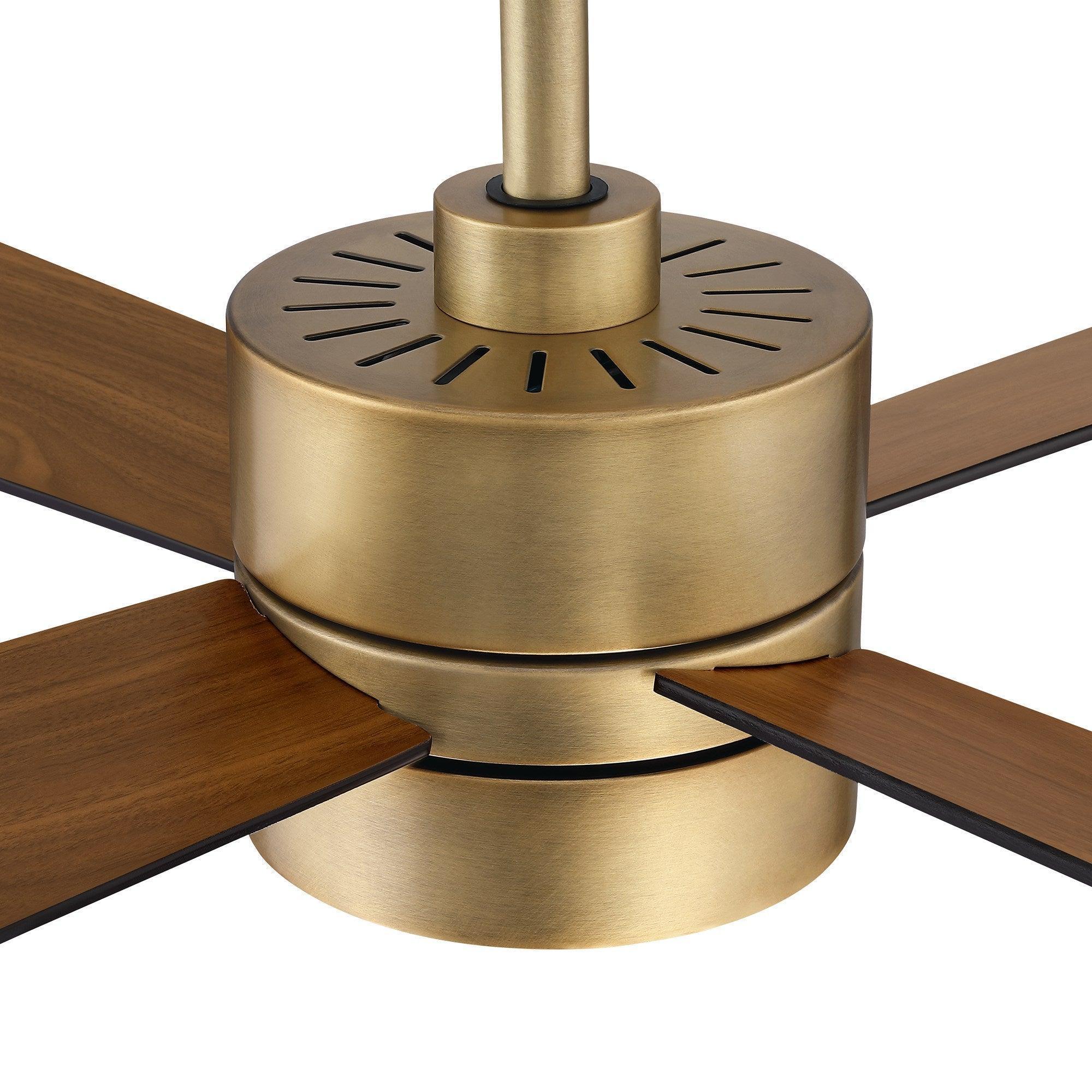 Parrot Uncle 52-Inch Bucholz Industrial Ceiling Fan with Dimmable LED Light - Image 3