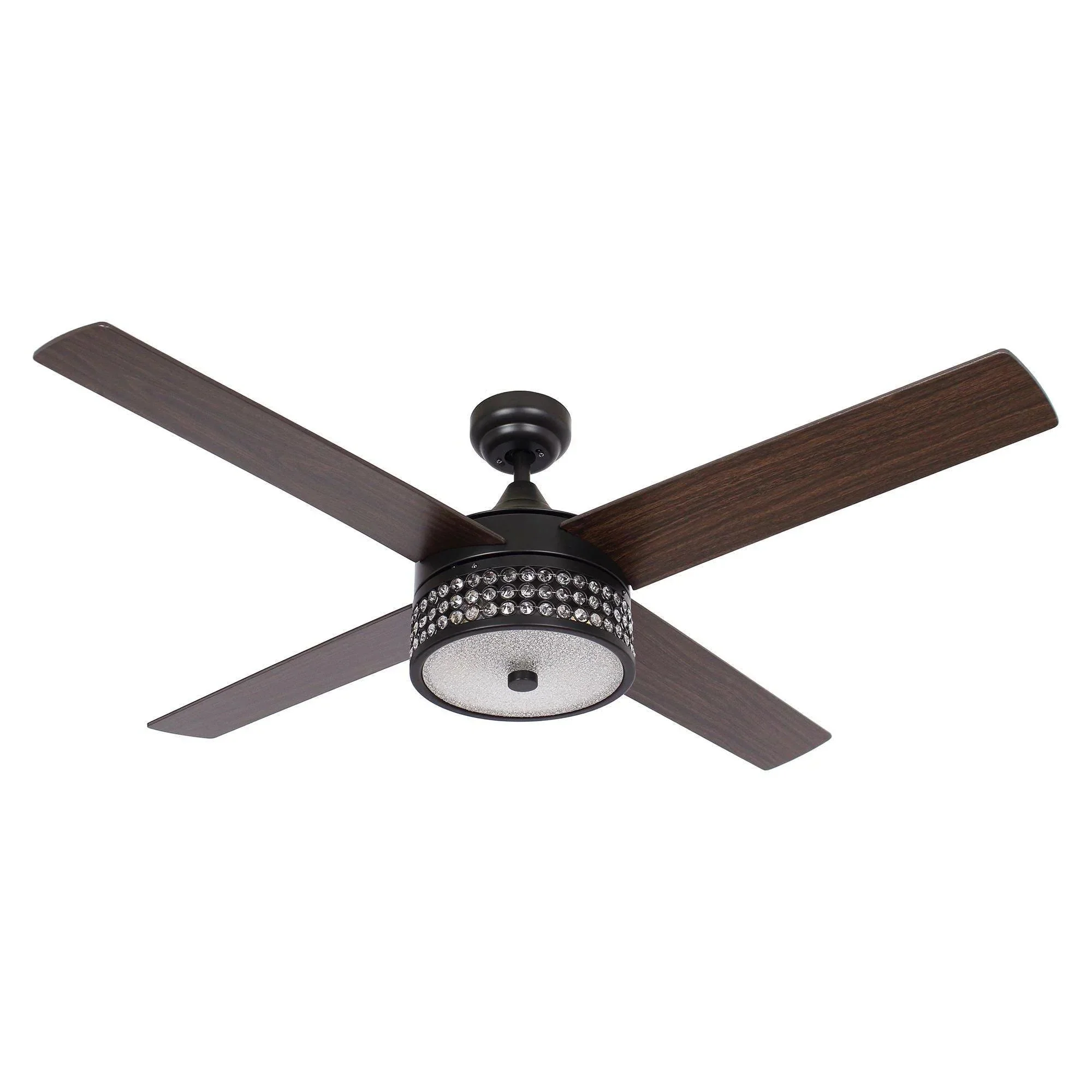 Parrot Uncle 52-Inch Cason Modern Downrod Mount Reversible Ceiling Fan with Lighting and Remote Control - Image 13
