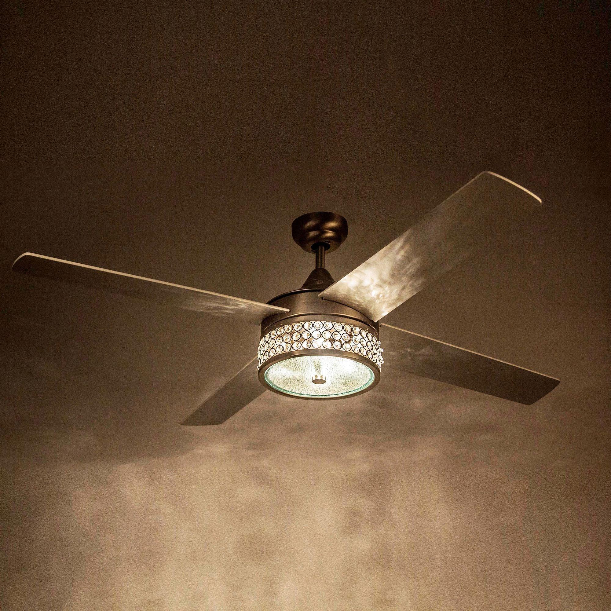 Parrot Uncle 52-Inch Cason Modern Downrod Mount Reversible Ceiling Fan with Lighting and Remote Control - Image 21