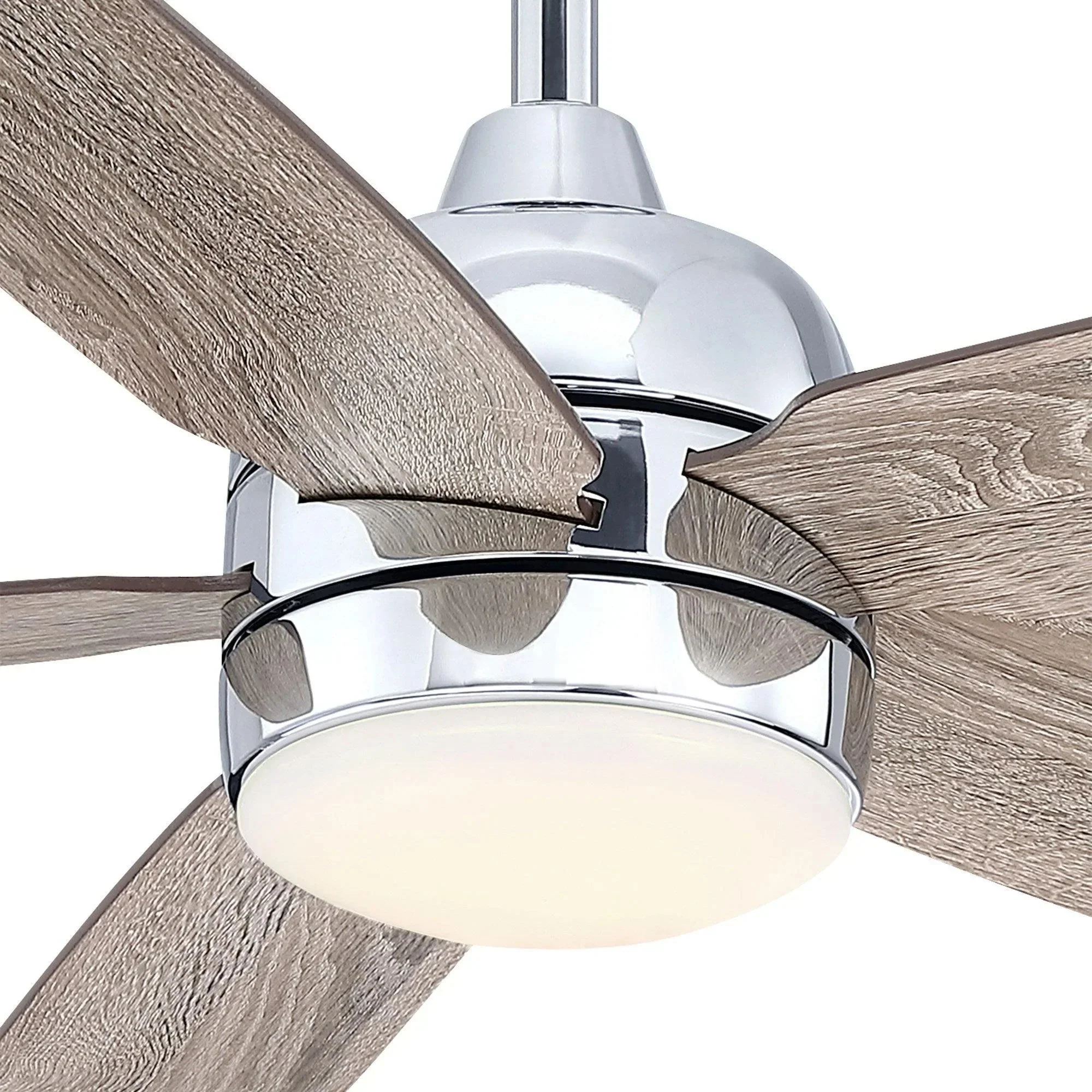 Parrot Uncle 52-Inch Dicken Farmhouse Downrod Mount Reversible Ceiling Fan with Lighting and Remote Control (BBLAB014A0) - Image 13