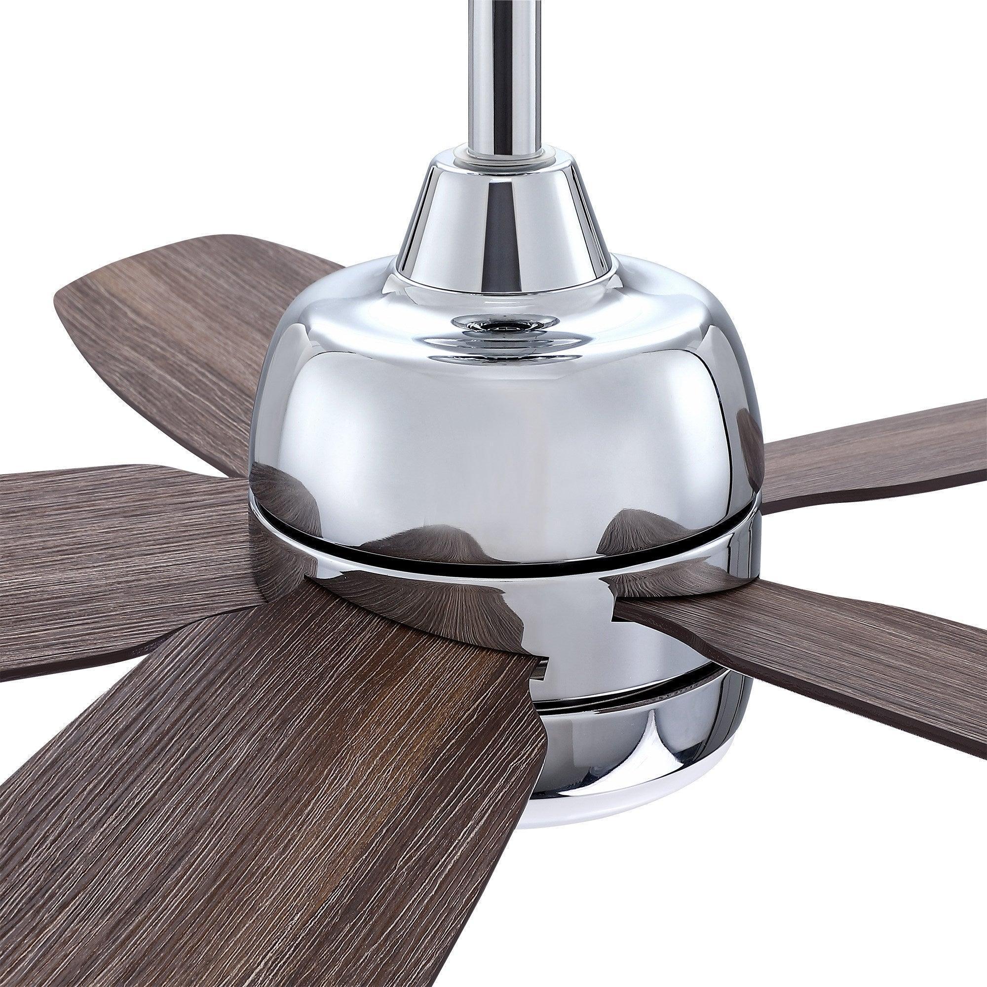 Parrot Uncle 52-Inch Dicken Farmhouse Downrod Mount Reversible Ceiling Fan with Lighting and Remote Control (BBLAB014A0) - Image 14