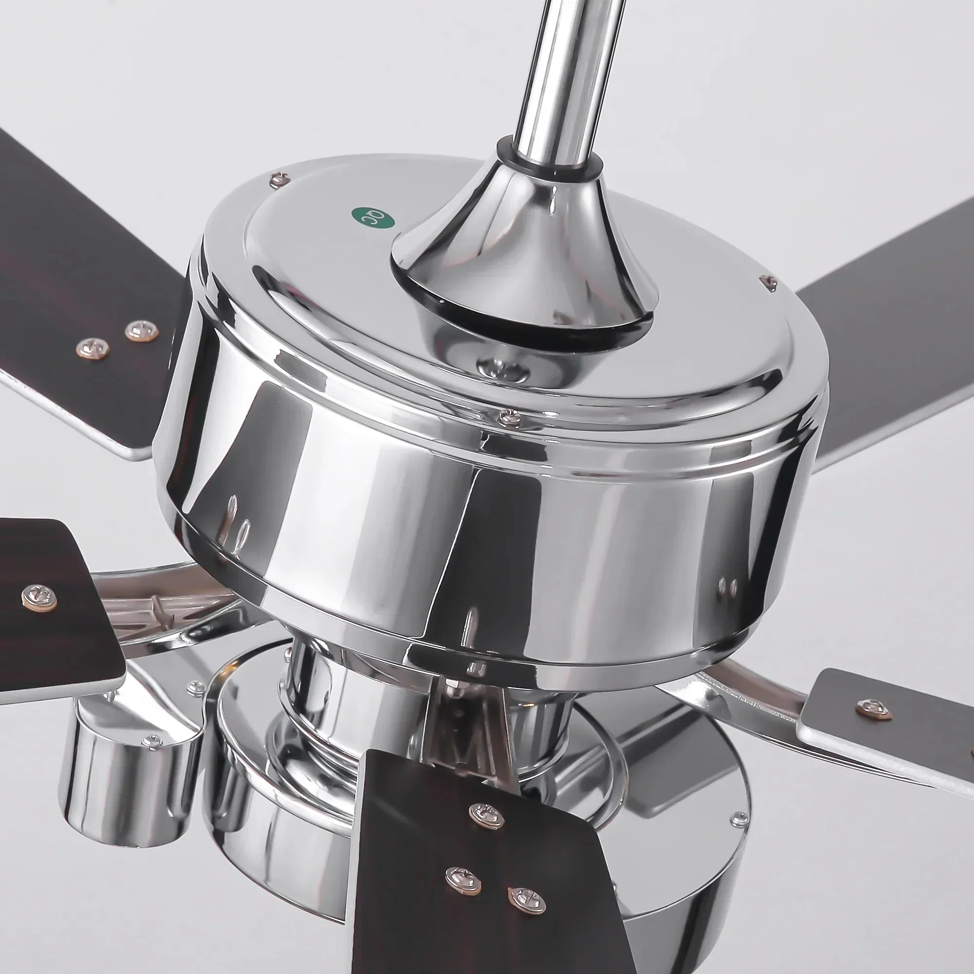 Parrot Uncle 52-Inch Arlen Double-sided Blades Downrod Mount LED Ceiling Fan with Remote Control - Image 16
