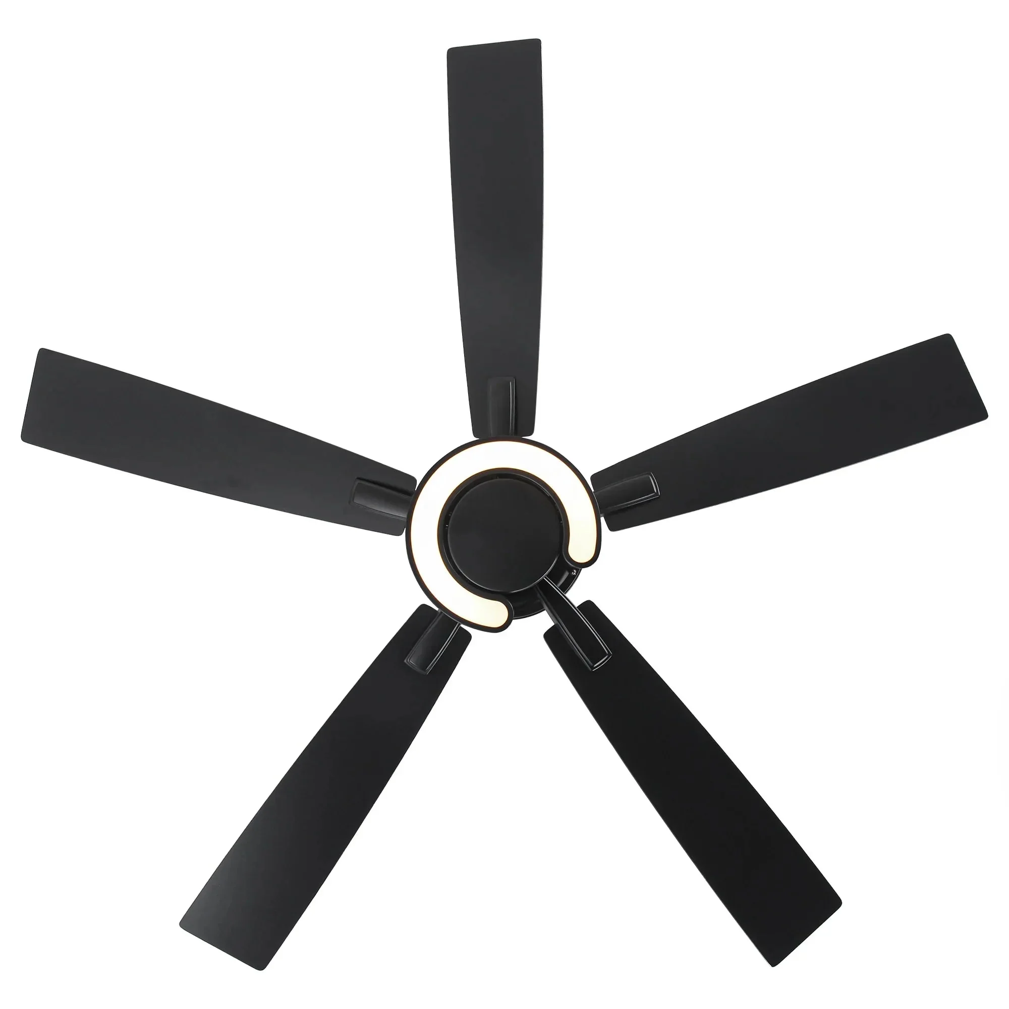 Parrot Uncle 52-Inch Arlen Double-sided Blades Downrod Mount LED Ceiling Fan with Remote Control - Image 18