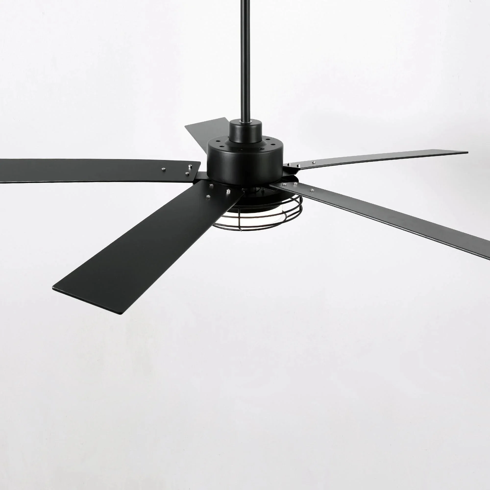 Parrot Uncle 52-Inch Bernice DC Motor Industrial Downrod Ceiling Fan with LED Light and Remote Control - Image 27