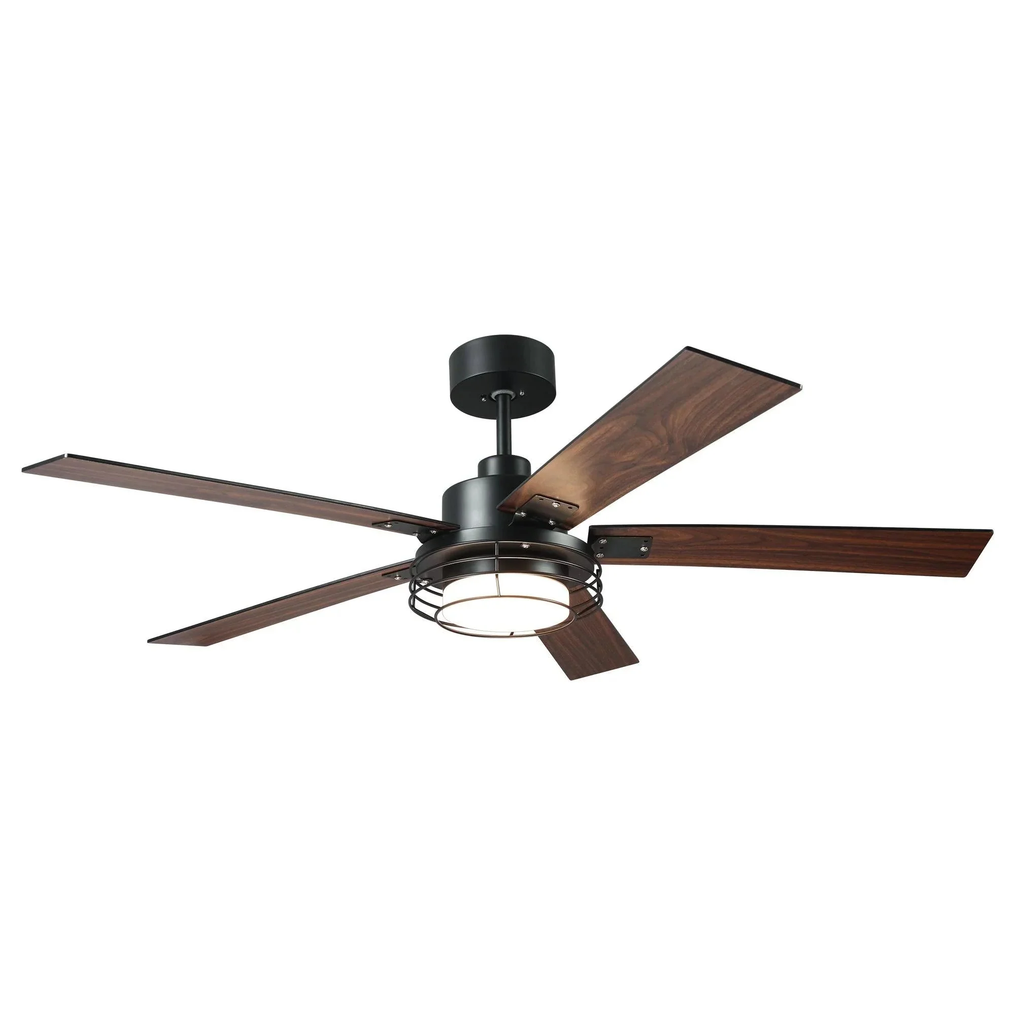 Parrot Uncle 52-Inch Bernice DC Motor Industrial Downrod Ceiling Fan with LED Light and Remote Control - Image 40