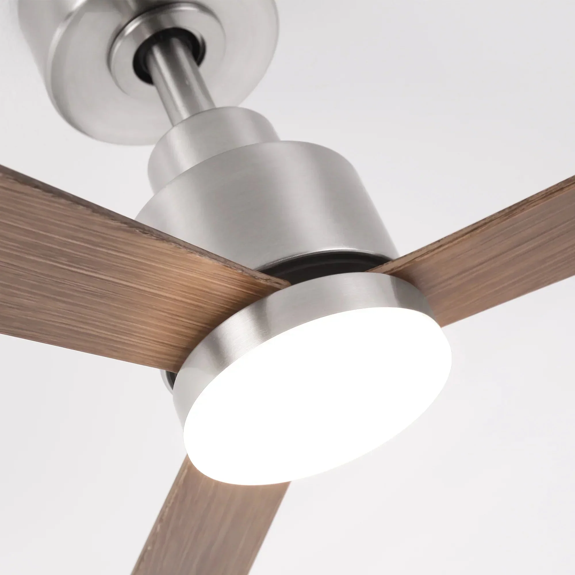 Parrot Uncle 52-Inch Dinah Modern Downrod Mount Ceiling Fan with Remote Control and LED Light - Image 17