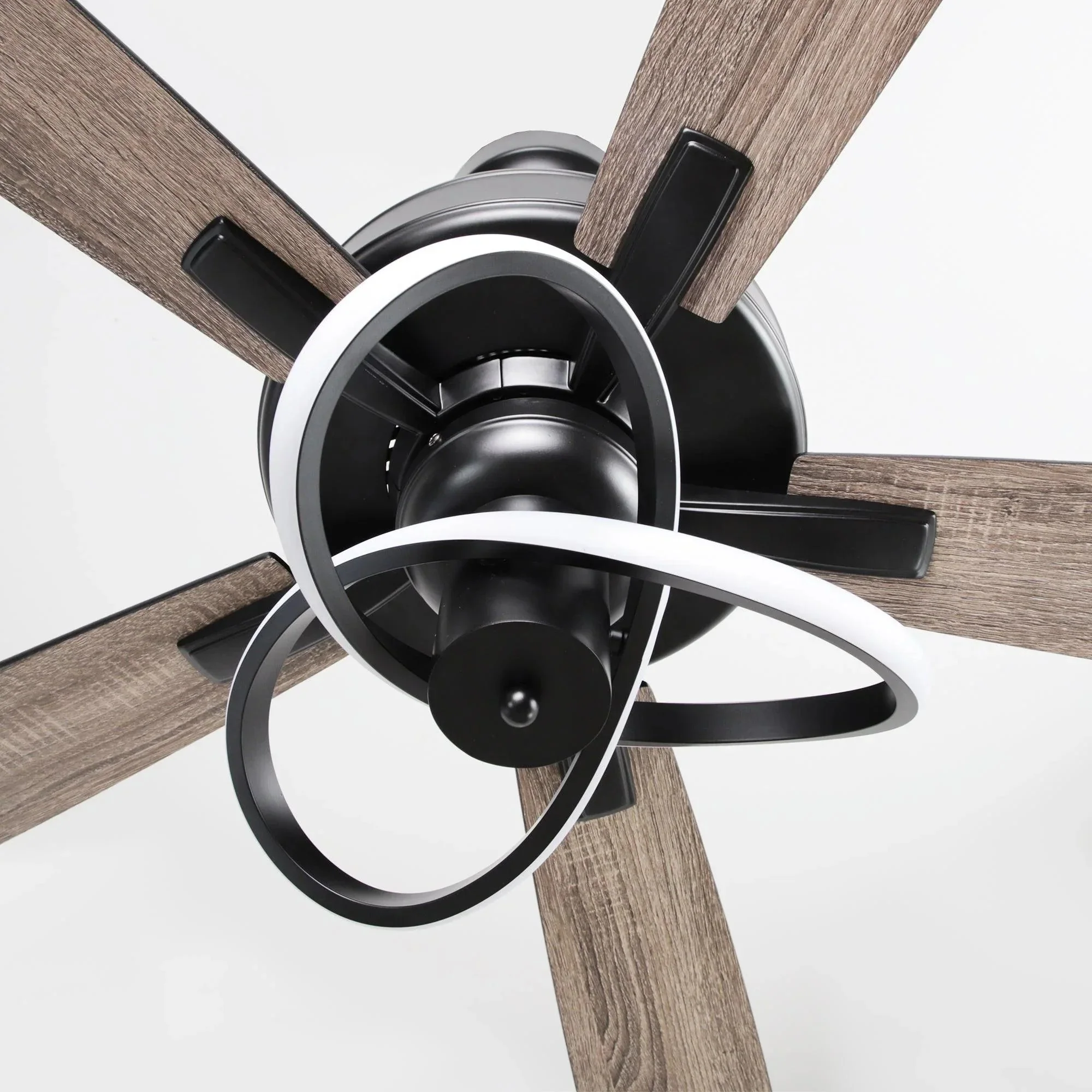 Parrot Uncle 52-Inch Oregon DC Motor Modern Downrod Ceiling Fan with LED Light - Image 15