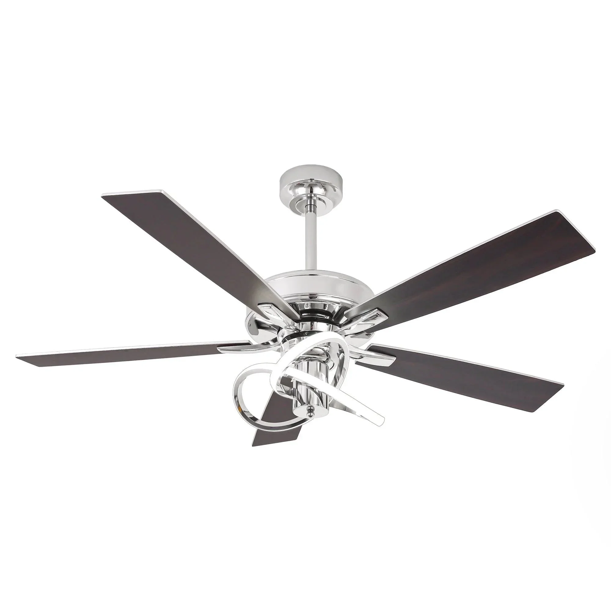 Parrot Uncle 52-Inch Oregon DC Motor Modern Downrod Ceiling Fan with LED Light - Image 20