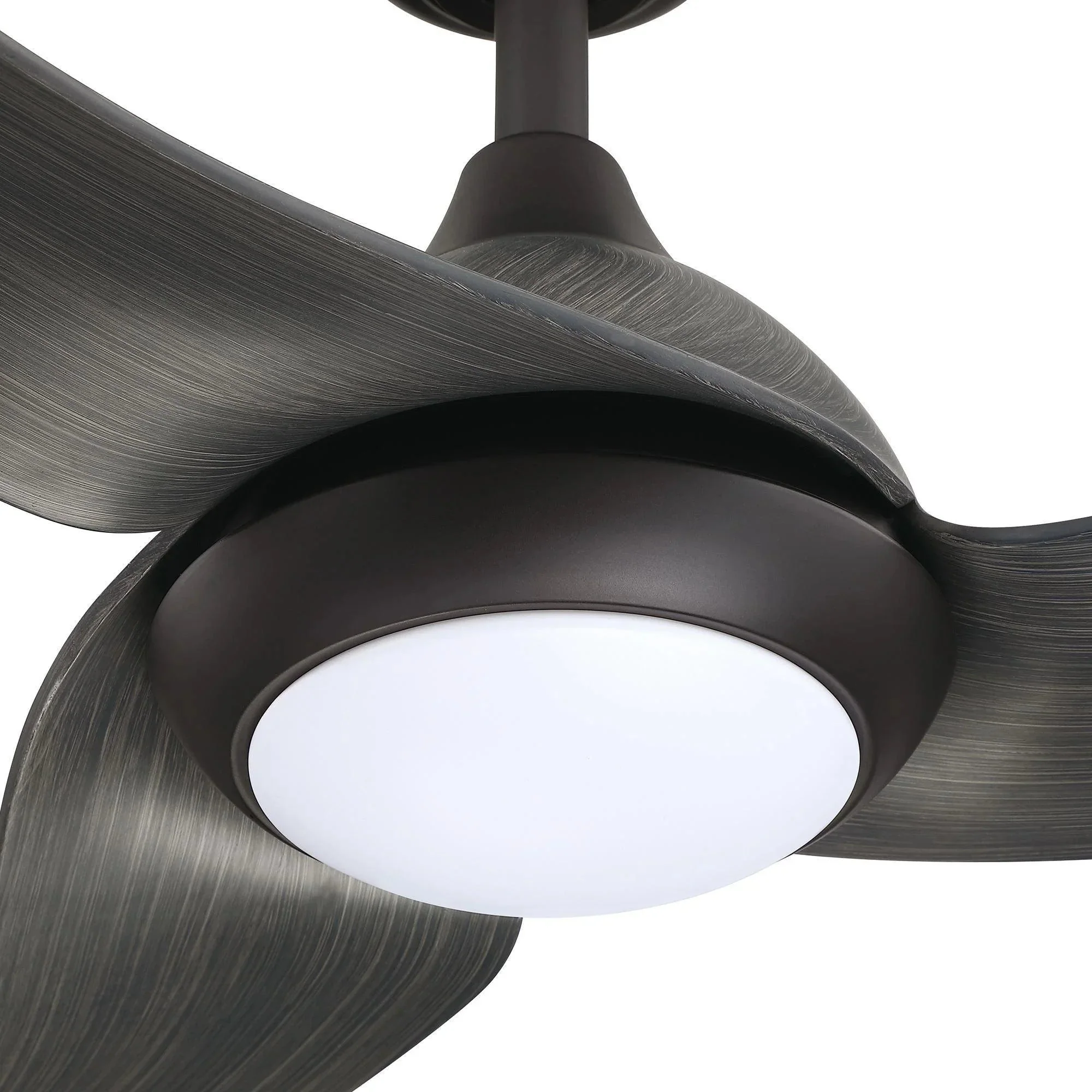 Parrot Uncle 52-Inch Industrial DC Motor Downrod Mount Reversible Ceiling Fan with LED Lighting and Remote Control - Image 3