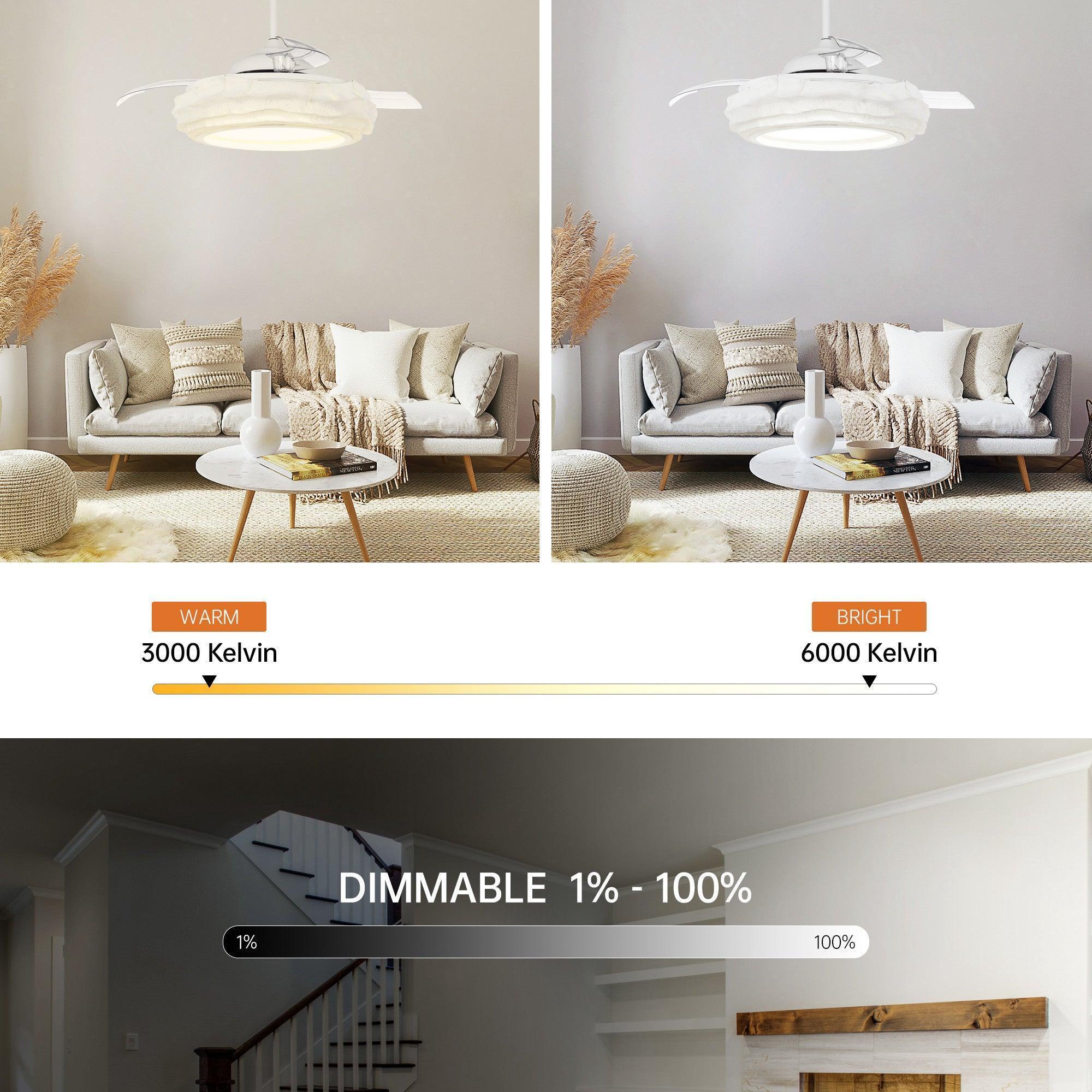 Parrot Uncle 52-Inch Jaipur Smart Fan with LED Light (F4615-SMART) - Image 5