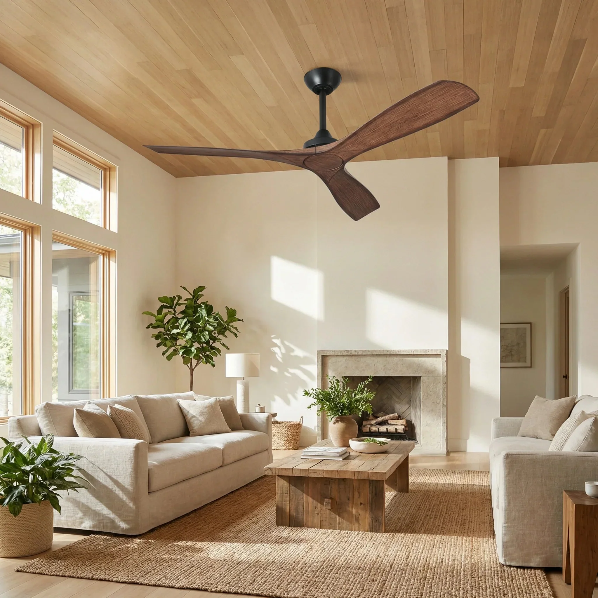 Parrot Uncle 52-Inch Jovie Ceiling Fan with Remote Control - Image 2