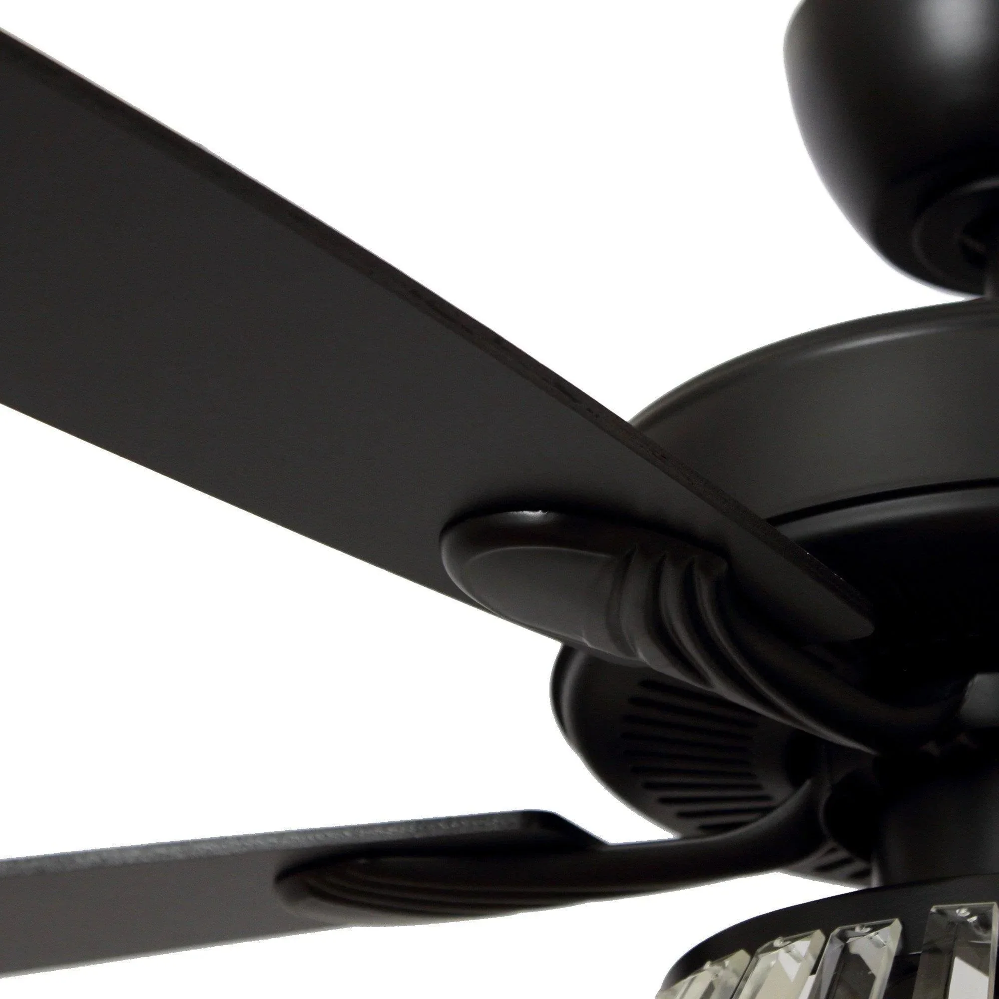 Parrot Uncle 52-Inch Kerala Modern Downrod Mount Reversible Crystal Ceiling Fan with Lighting and Remote Control - Image 17
