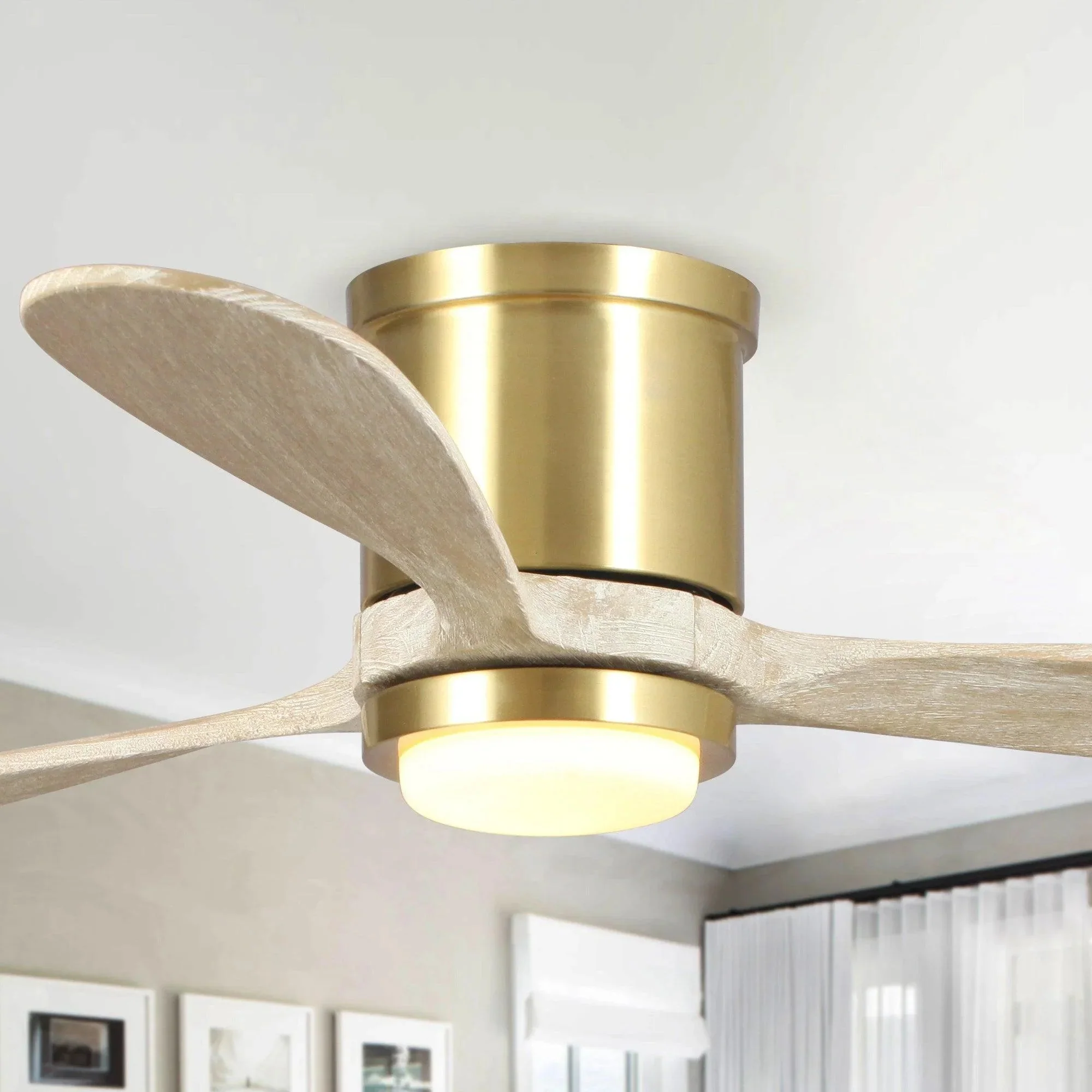 Parrot Uncle 52-Inch Mayna Smart Fan with LED Light and Remote Control (530173SQ-SMART) - Image 8