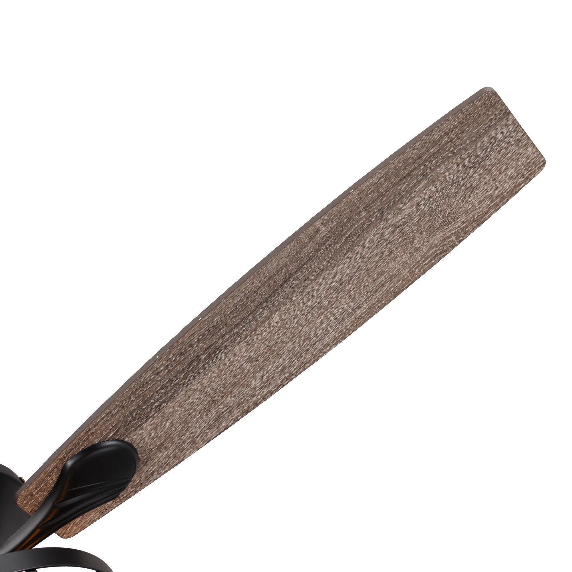 Parrot Uncle 52-Inch Paquette Industrial Downrod Mount Reversible Ceiling Fan with Lighting and Remote Control (F6315Q110V) - Image 14