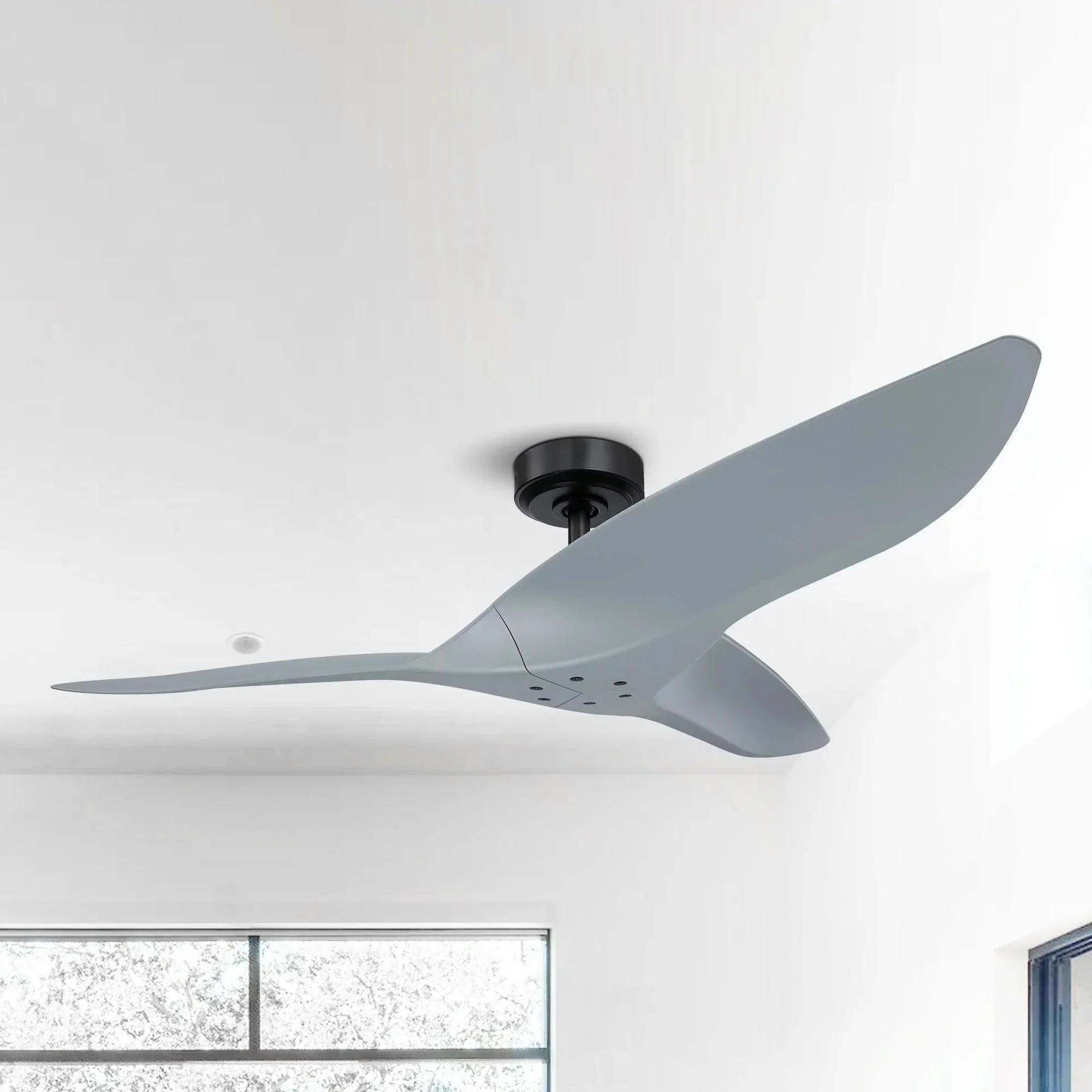 Parrot Uncle 52-Inch Punjab Industrial DC Motor Downrod Mount Reversible Ceiling Fan with Remote Control - Image 34