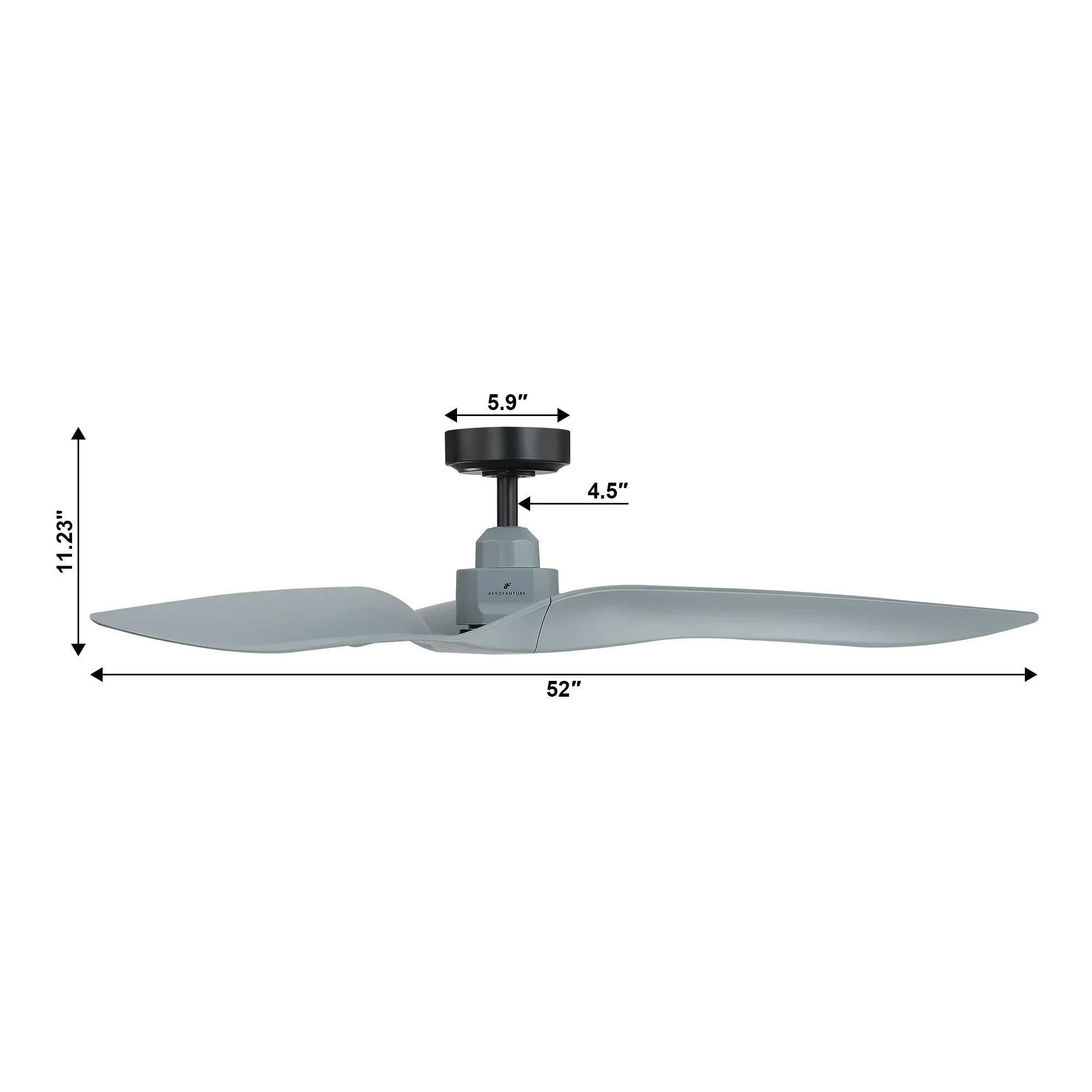 Parrot Uncle 52-Inch Punjab Industrial DC Motor Downrod Mount Reversible Ceiling Fan with Remote Control - Image 39