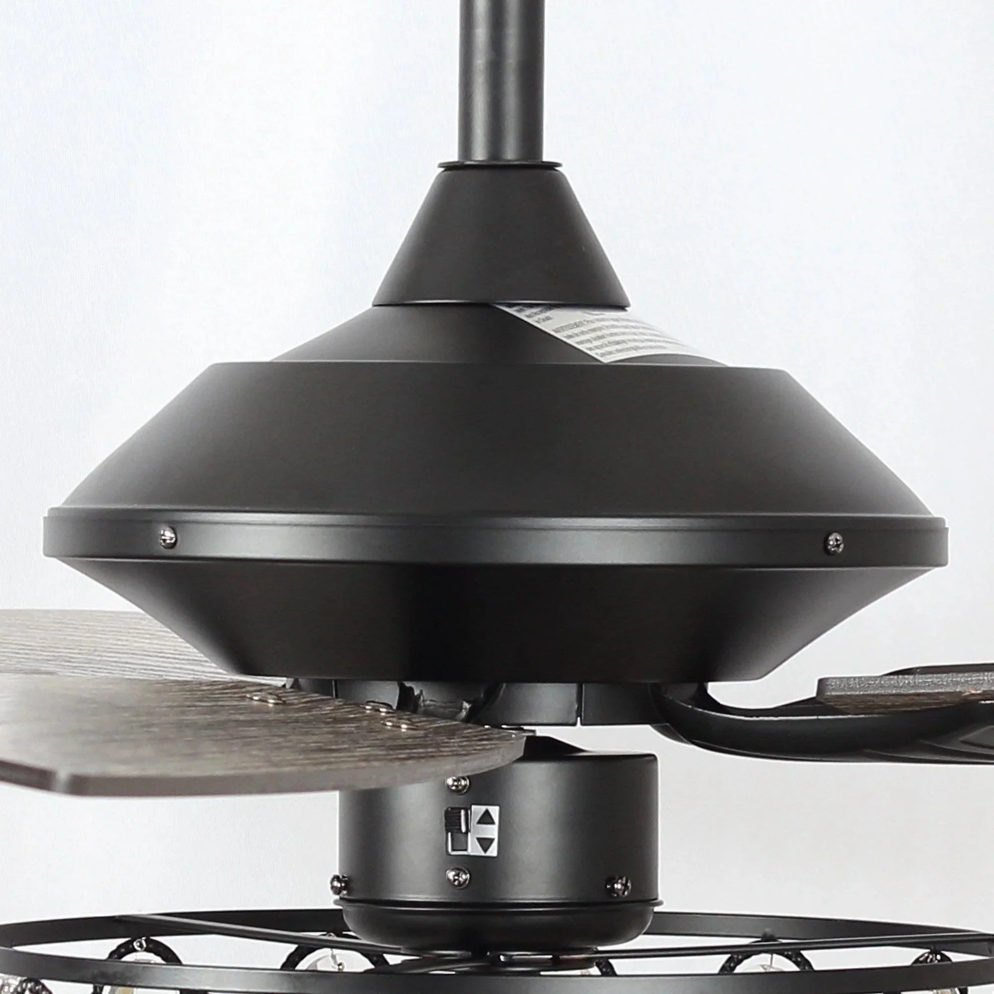 Parrot Uncle 52-Inch Tibuh Modern Downrod Mount Reversible Crystal Ceiling Fan with Lighting and Remote Control - Image 25
