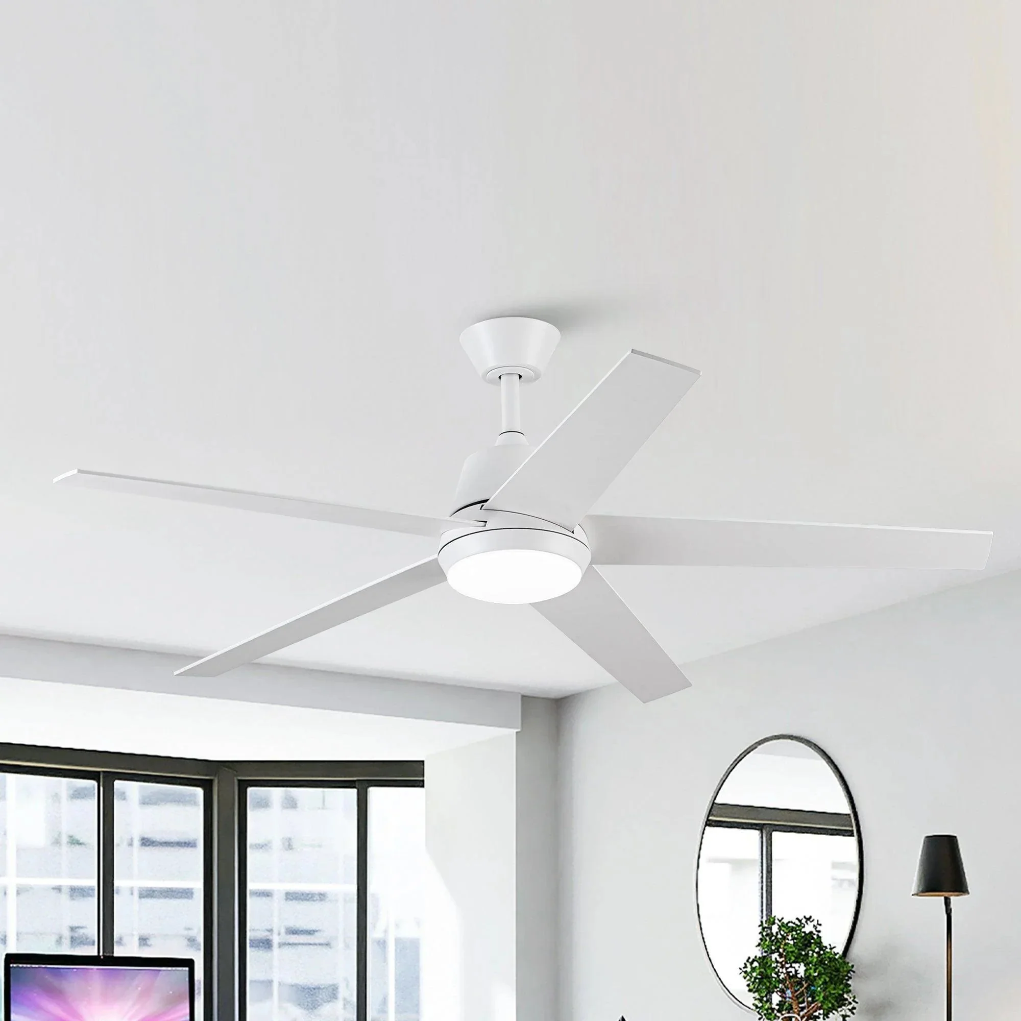 Parrot Uncle 52-Inch Vaczon 5 Blades Ceiling Fan with LED Light and Remote Control - Image 27
