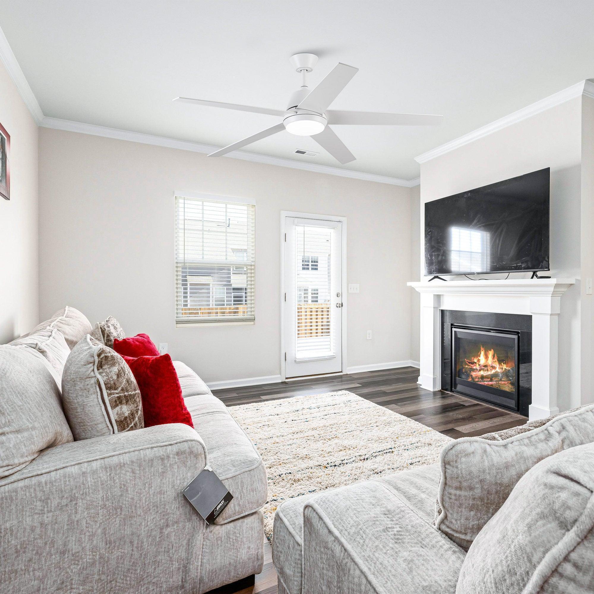 Parrot Uncle 52-Inch Vaczon 5 Blades Ceiling Fan with LED Light and Remote Control - Image 28