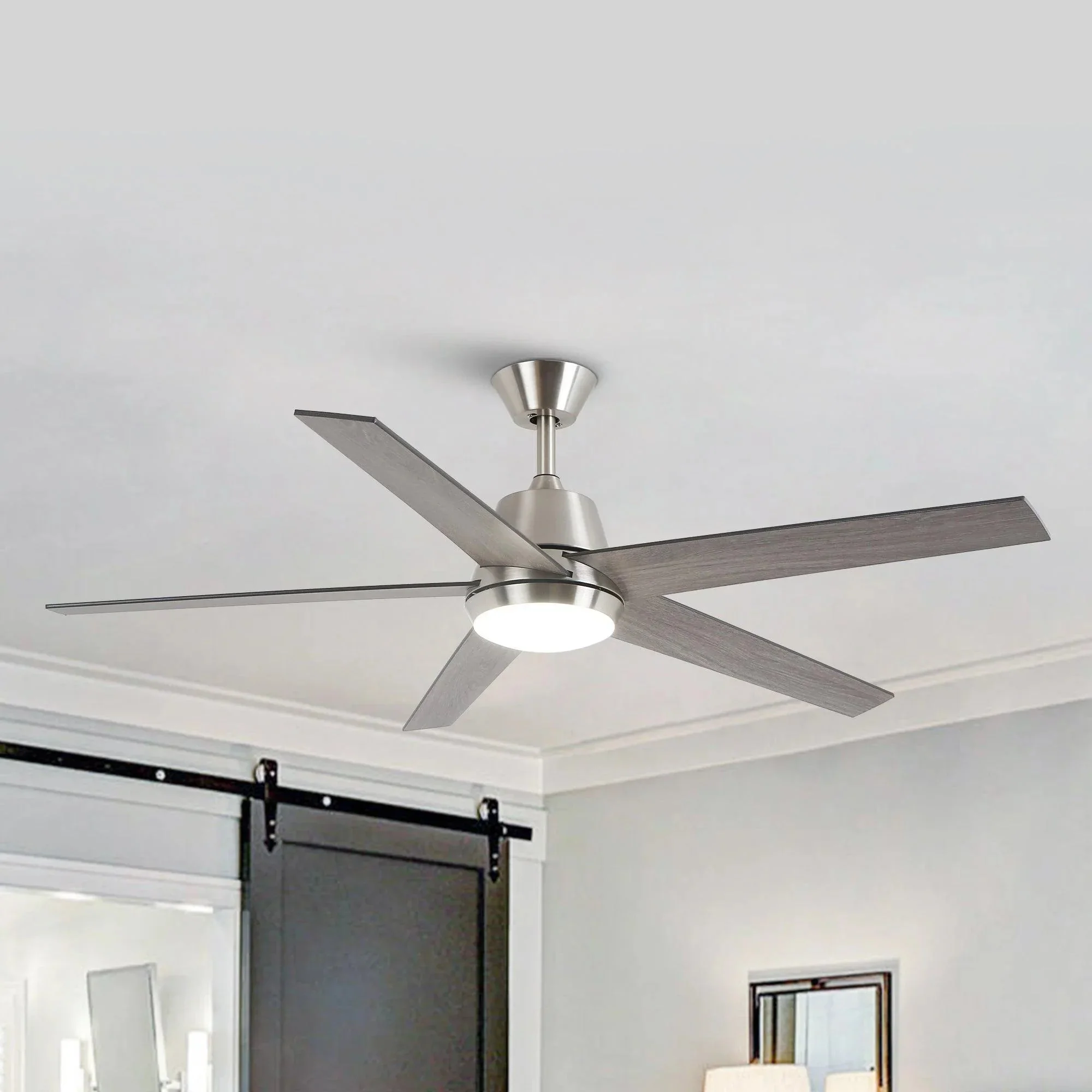 Parrot Uncle 52-Inch Vaczon 5 Blades Ceiling Fan with LED Light and Remote Control - Image 5