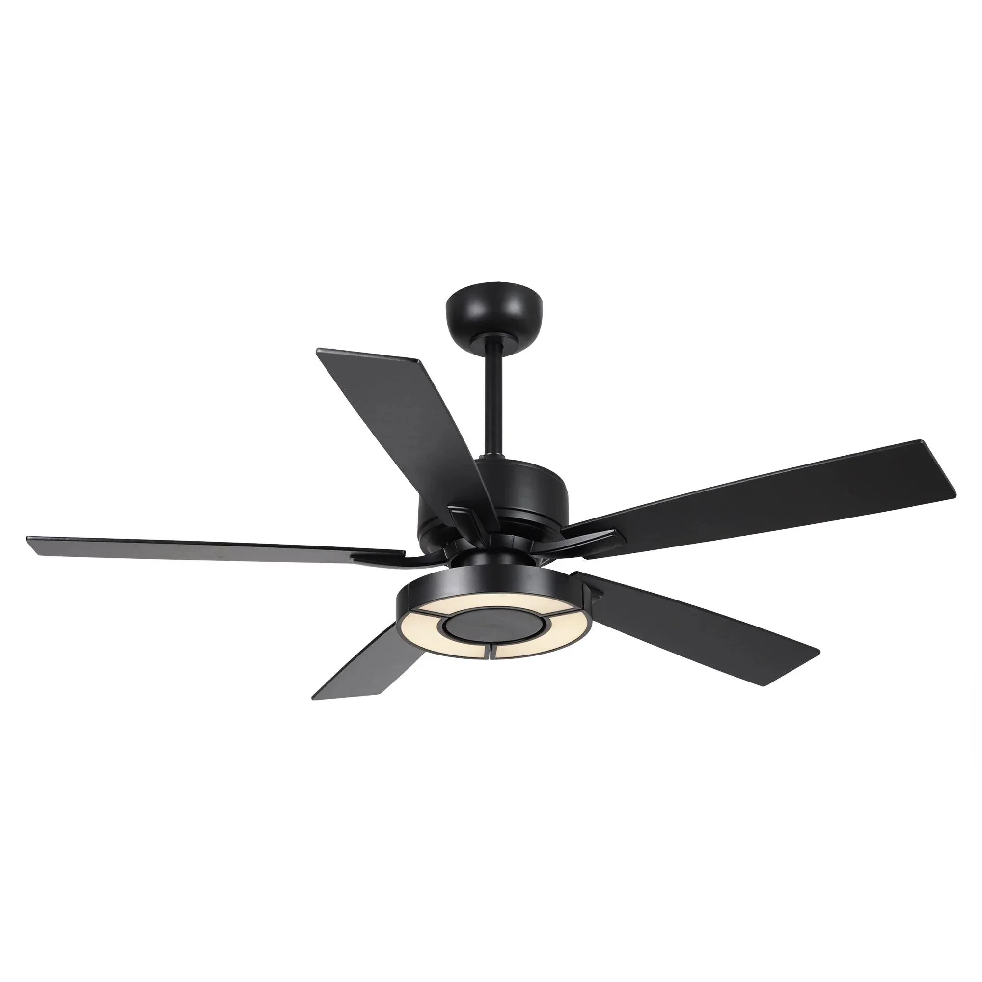Parrot Uncle 52-Inch Vendome Industrial DC Motor Downrod Mount Reversible Ceiling Fan with Lighting and Remote Control (F6366CH110V) - Image 14