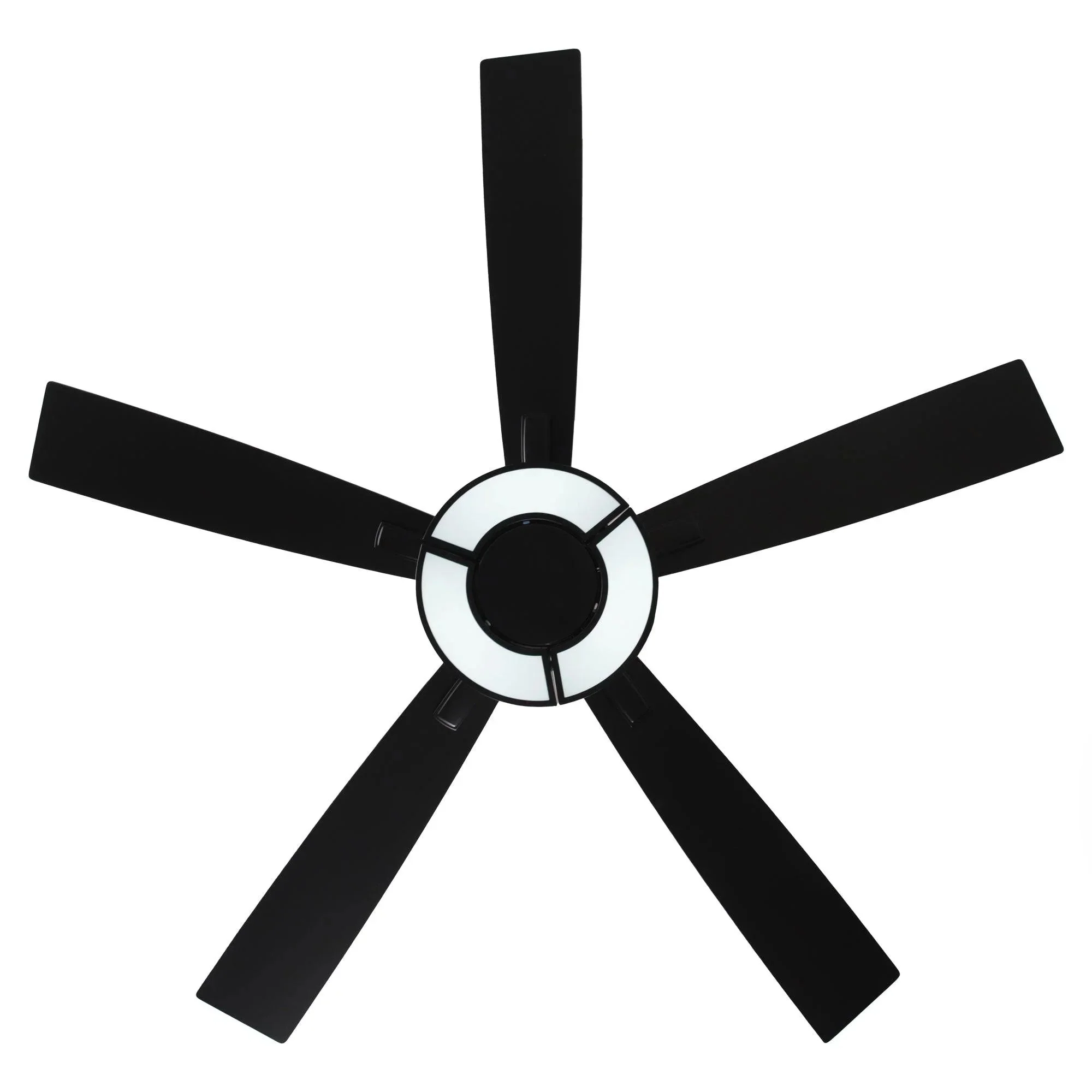 Parrot Uncle 52-Inch Vendome Industrial DC Motor Downrod Mount Reversible Ceiling Fan with Lighting and Remote Control (F6366CH110V) - Image 20