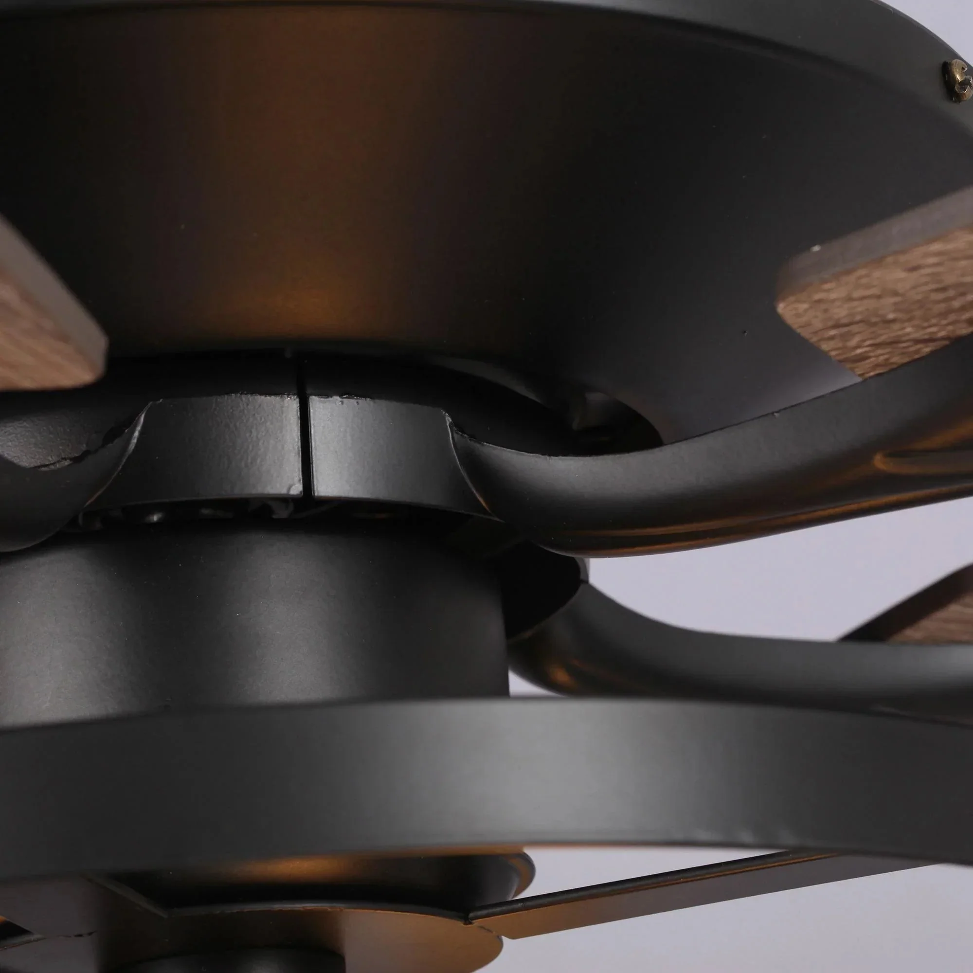 Parrot Uncle 52-Inch Wisner Industrial Downrod Mount Reversible Ceiling Fan with Lighting and Remote Control (F6316Q110V) - Image 8