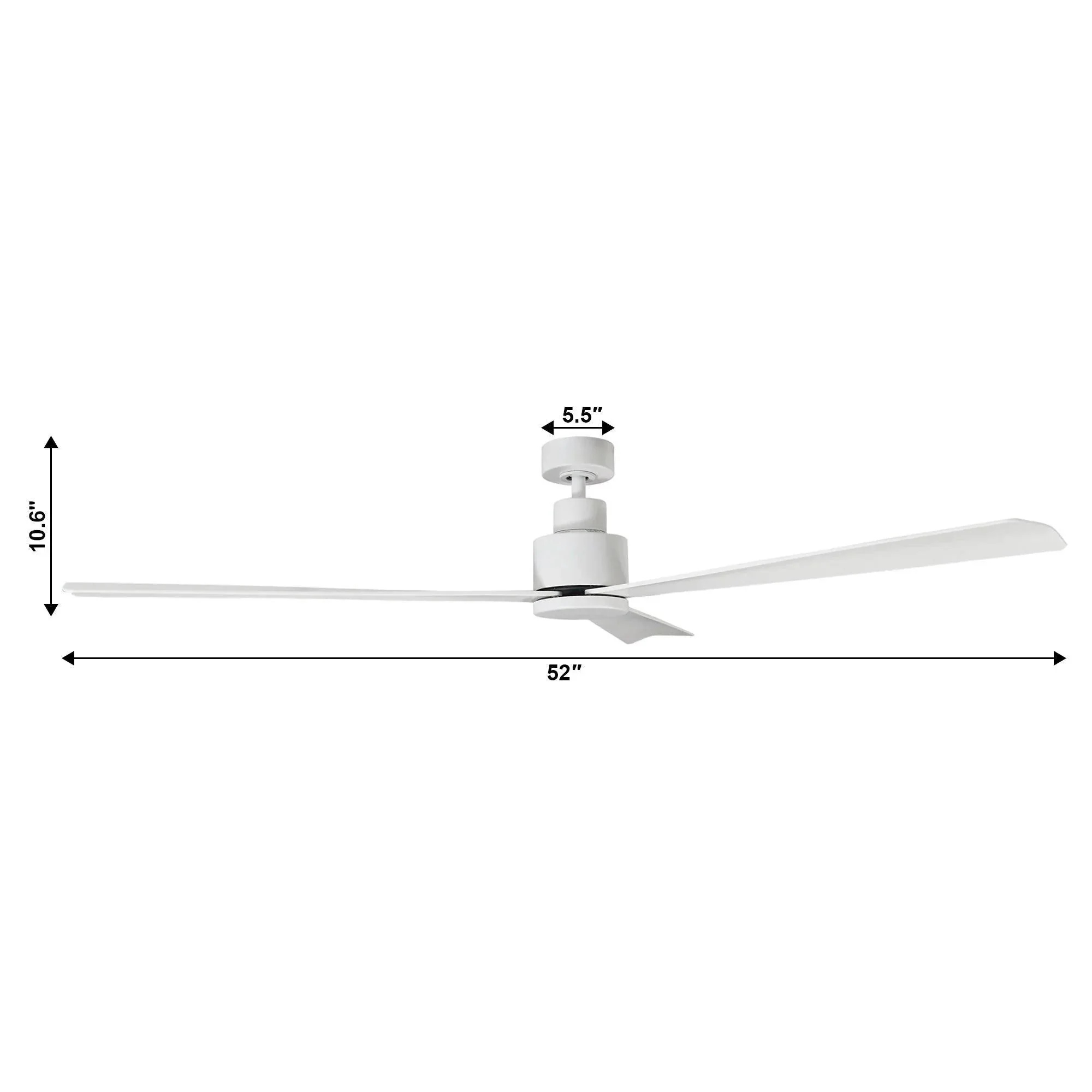 Parrot Uncle 52-Inch Zelda Industrial Ceiling Fan with Remote Control - Image 14