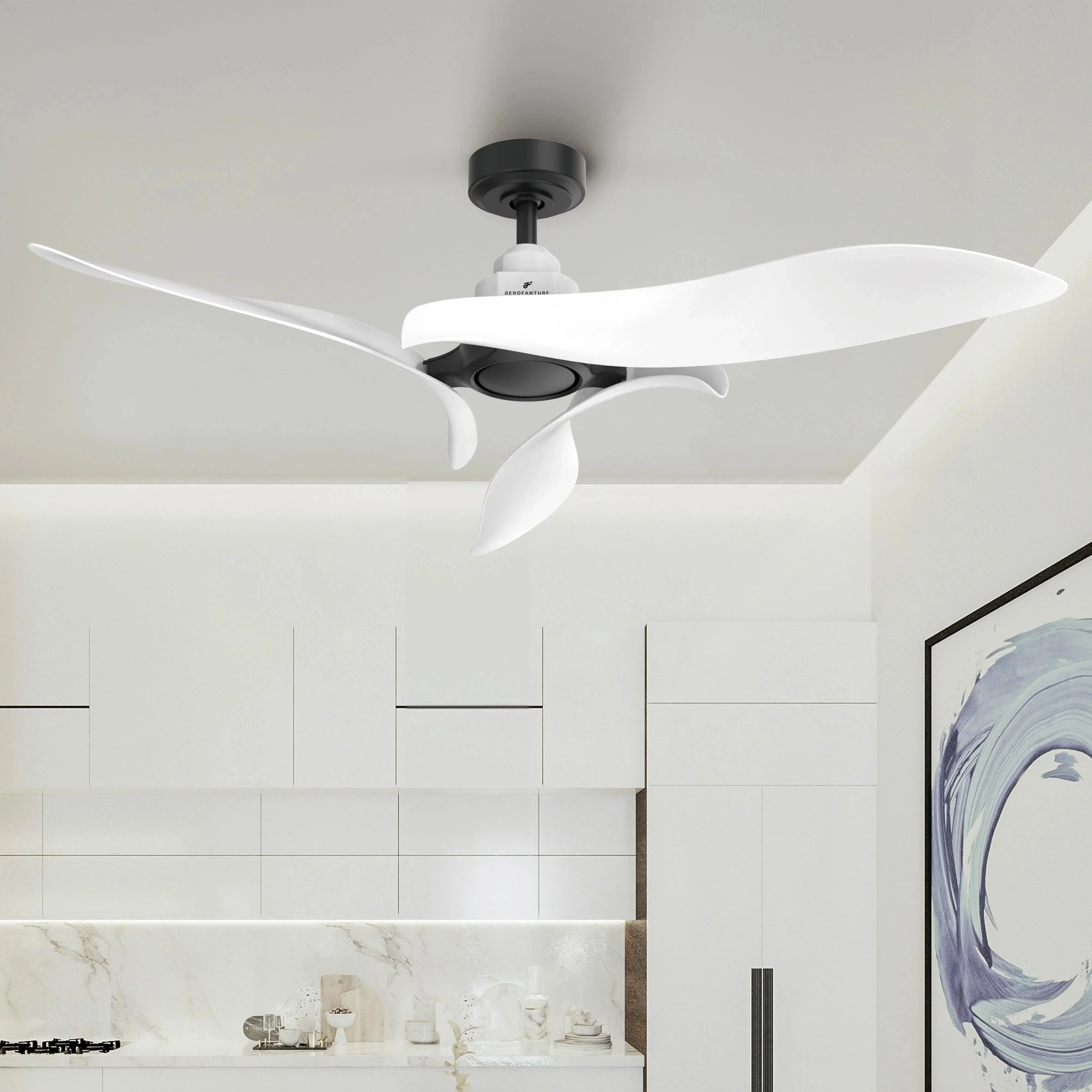 Parrot Uncle 54-Inch DC Motor 6 Speed Black Ceiling Fan (AT54-02A-01) - Image 4