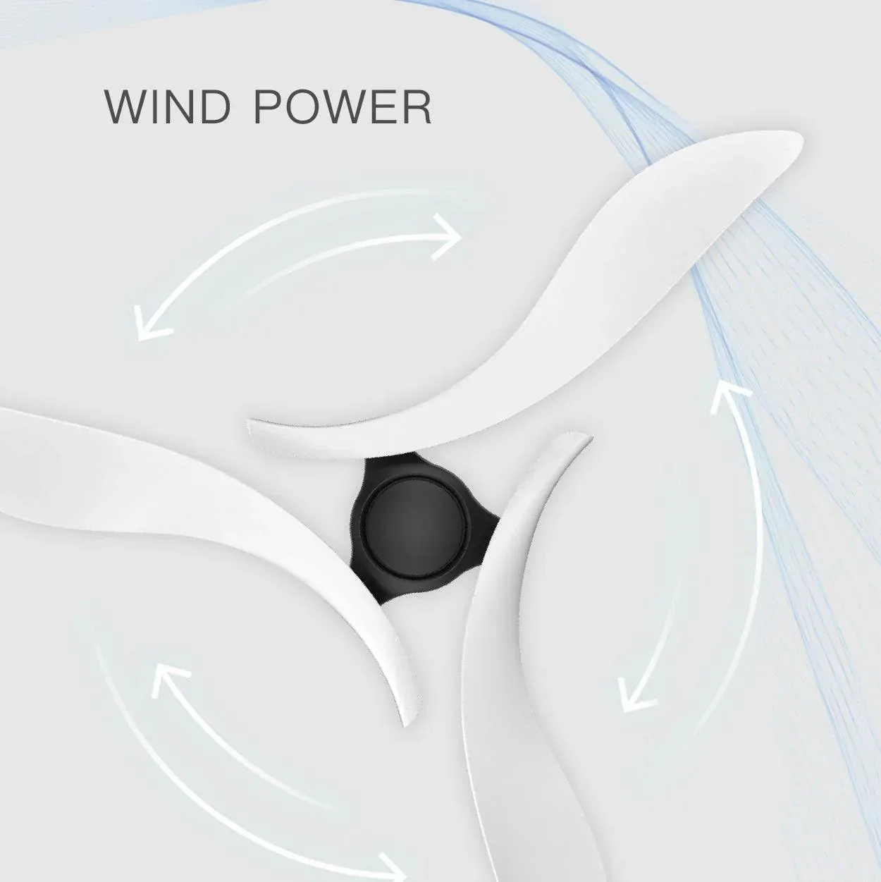 Parrot Uncle 54-Inch DC Motor 6 Speed Black Ceiling Fan (AT54-02A-01) - Image 8