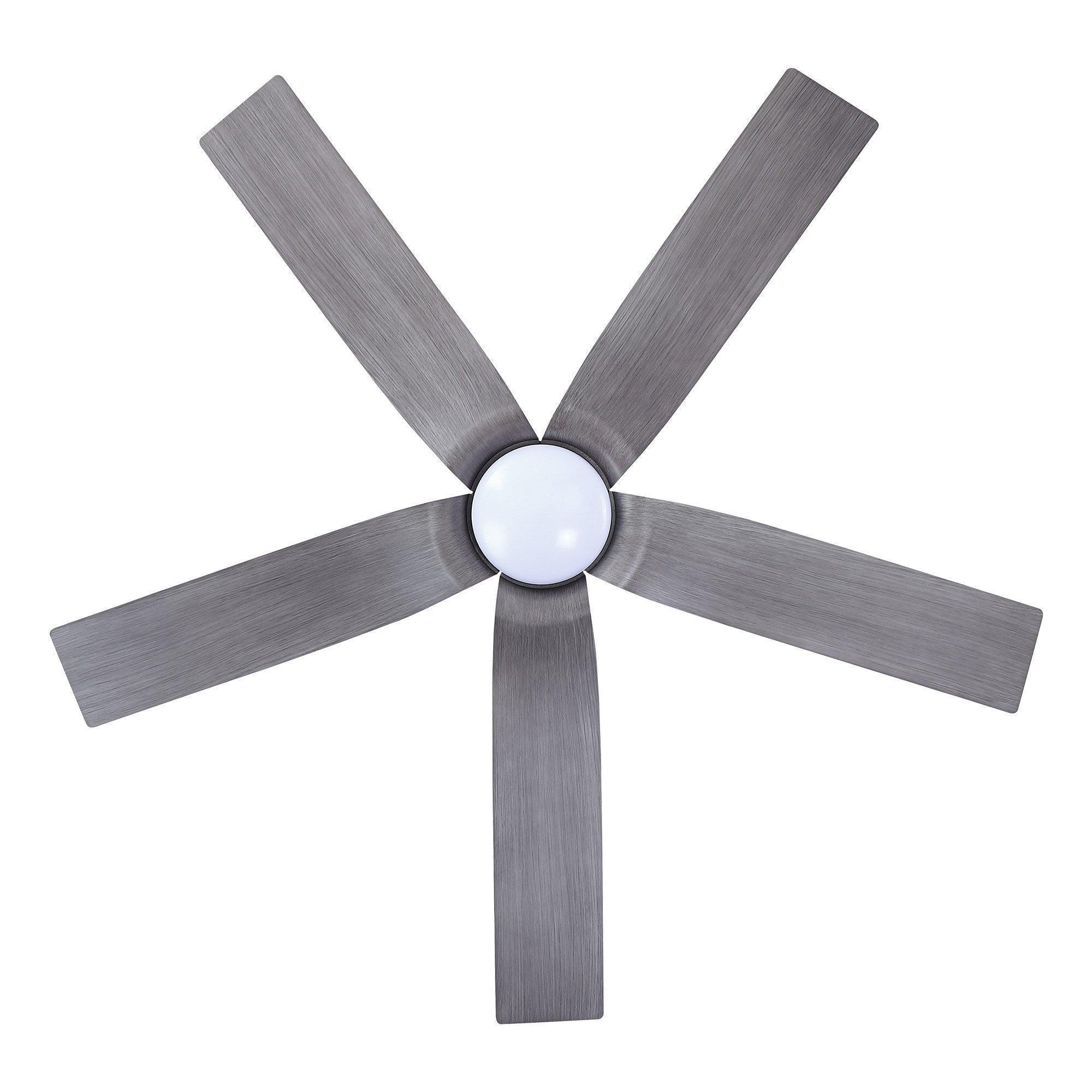 Parrot Uncle 56-Inch Genoa Farmhouse DC Motor Downrod Mount Reversible Ceiling Fan with Lighting and Remote Control (BBLDA158A) - Image 14
