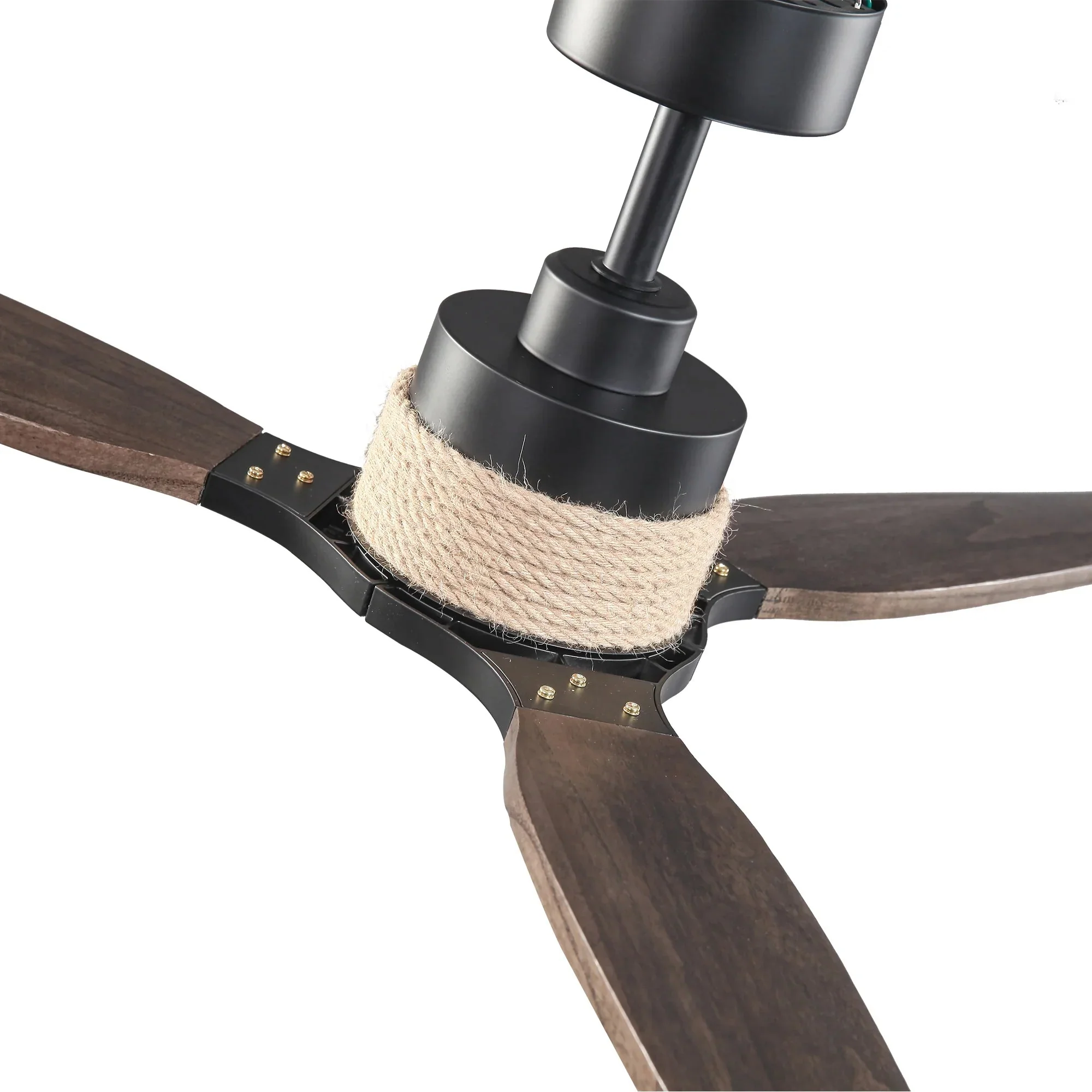 Parrot Uncle 56-Inch Louise Downrod Mount LED Ceiling Fan with Remote Control (F6015) - Image 14