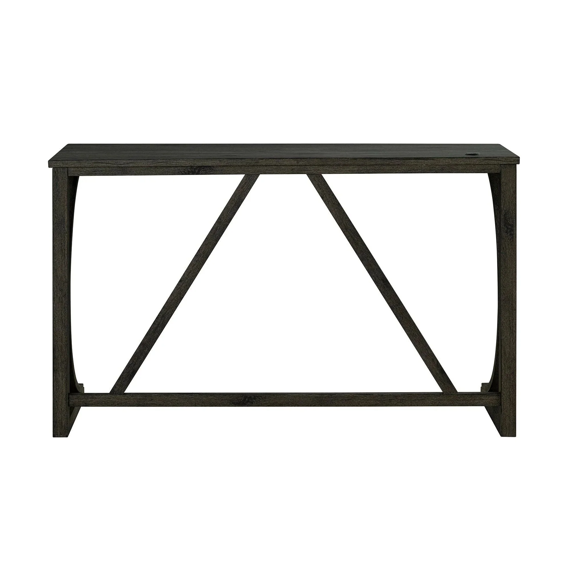 Parrot Uncle 59-Inch Rustic Dining&Bar Table Set with 3 Stools for Apartment, USB-A & USB-C Charging Ports (SL3403DG-PT-4PK-PU) - Image 13