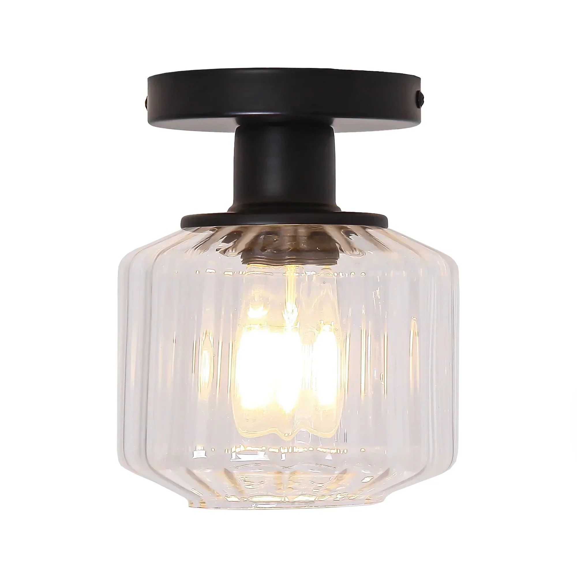 Parrot Uncle 6-Inch Marico 1-Light Semi-Flush Mount Ceiling Light - Image 13